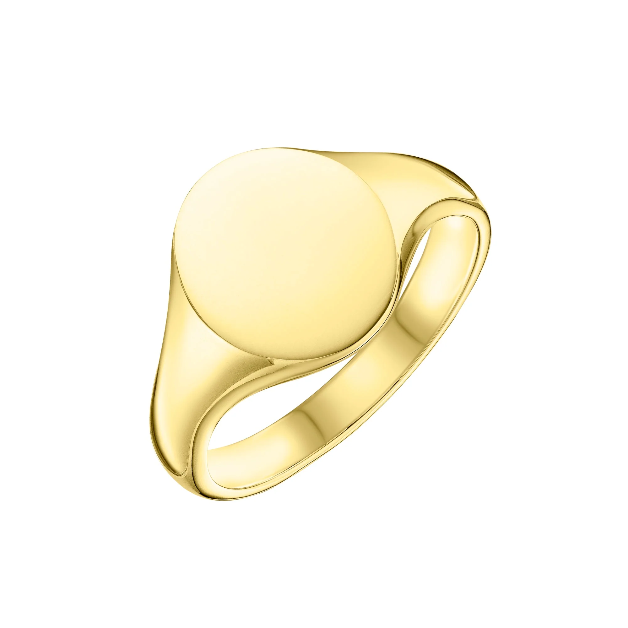 Heavy Elongated Oval Signet Ring | Gents - Image 3