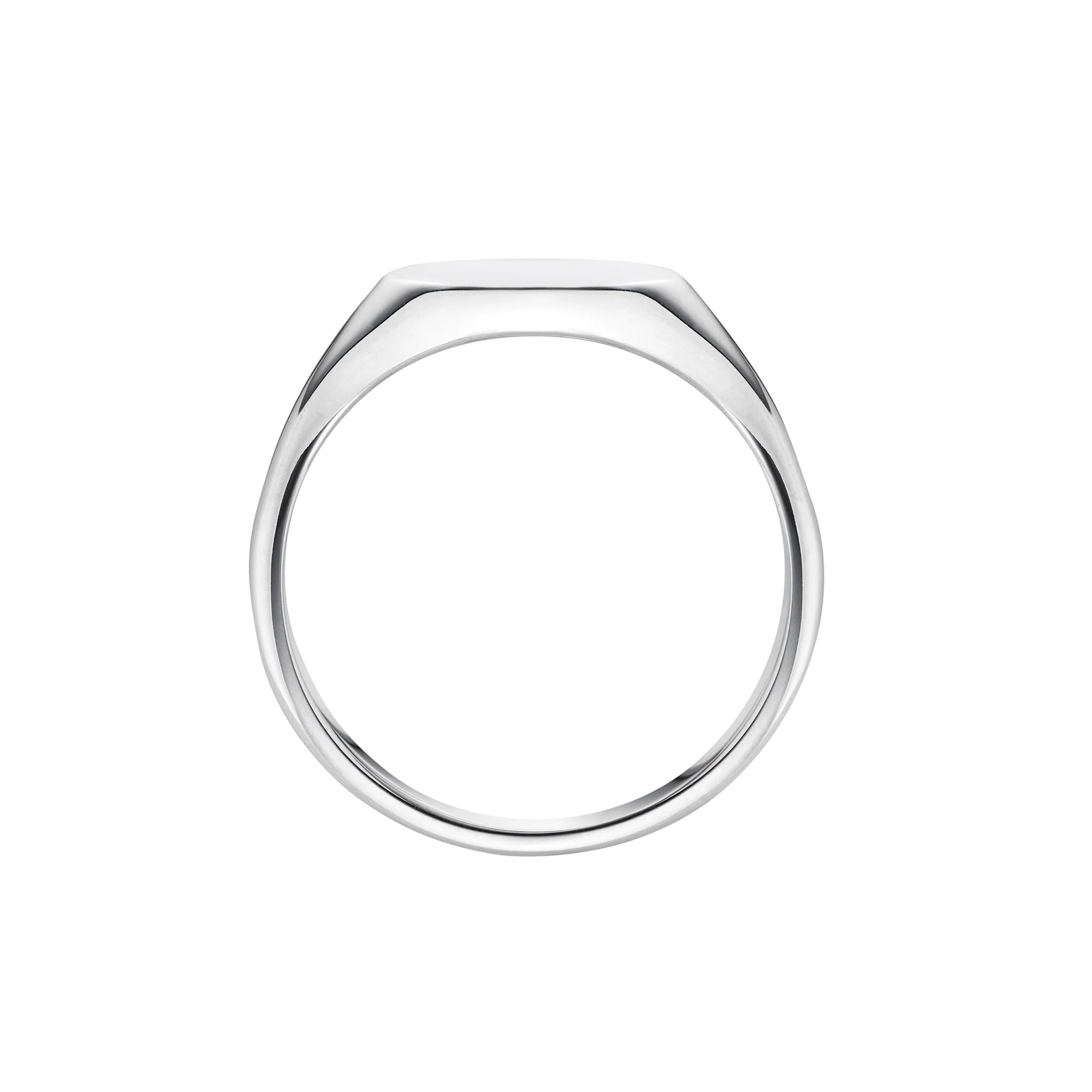 Heavy Elongated Oval Signet Ring | Gents - Image 5