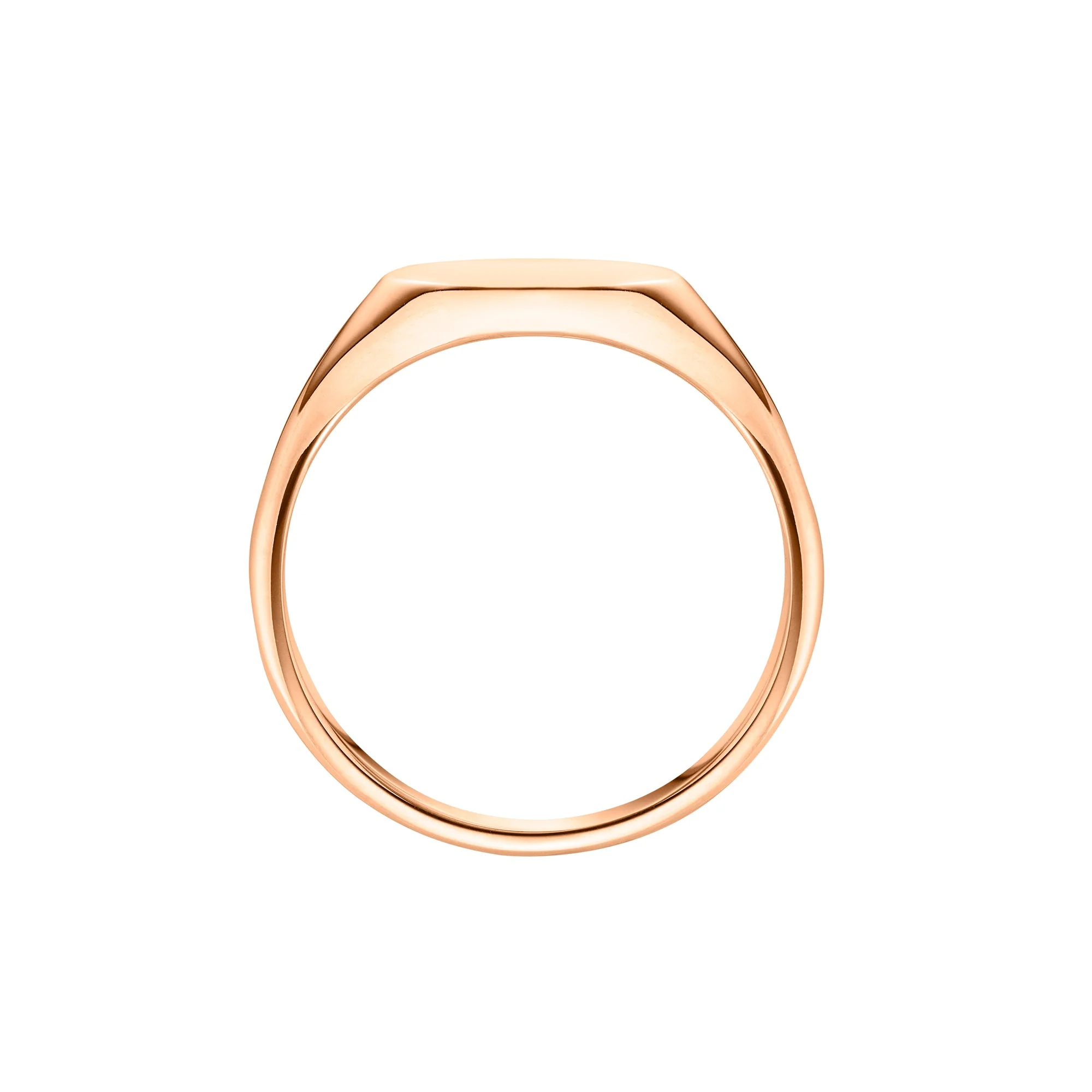 Heavy Elongated Oval Signet Ring | Gents - Image 9