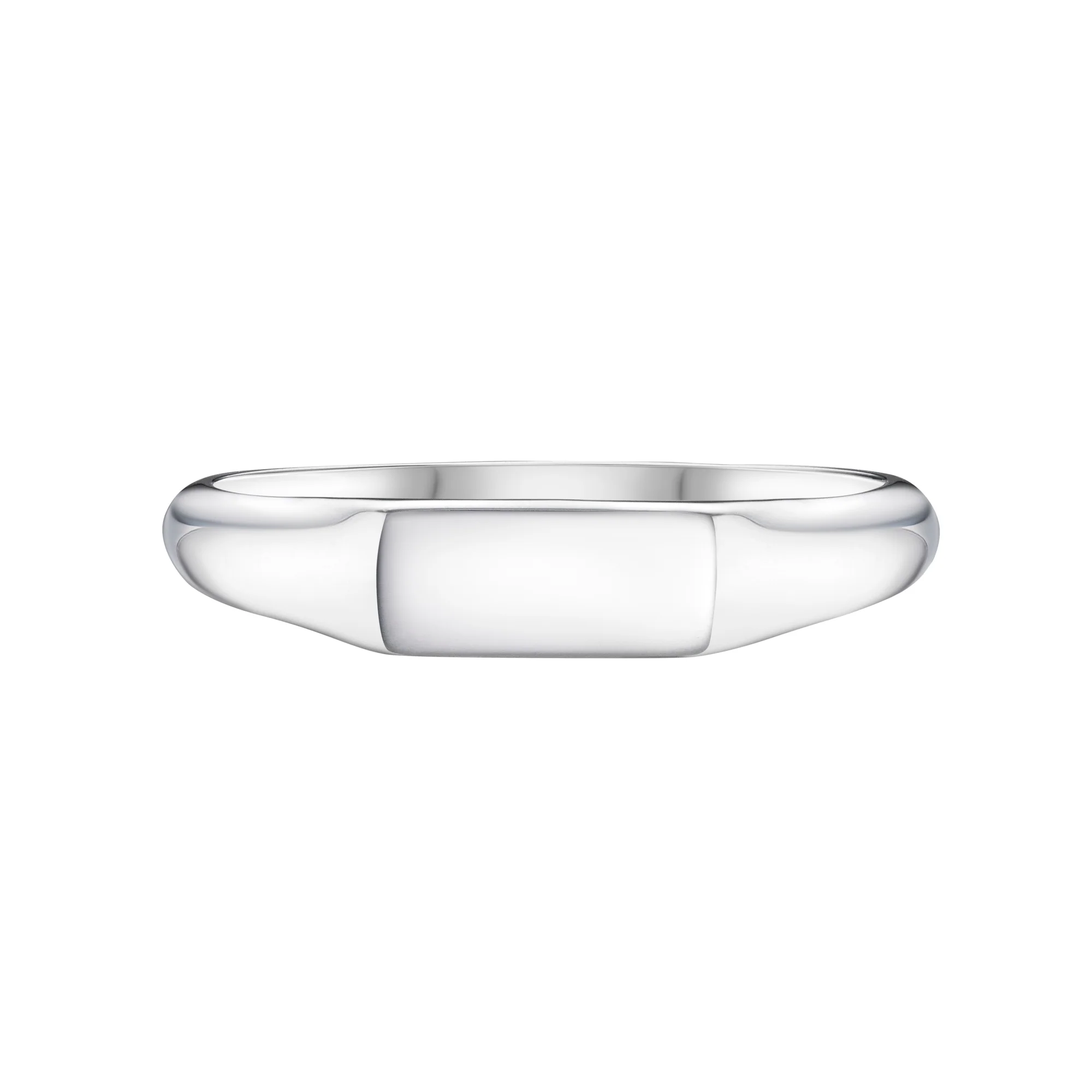 Fine East-West Rectangle Signet Ring | Ladies - Image 6