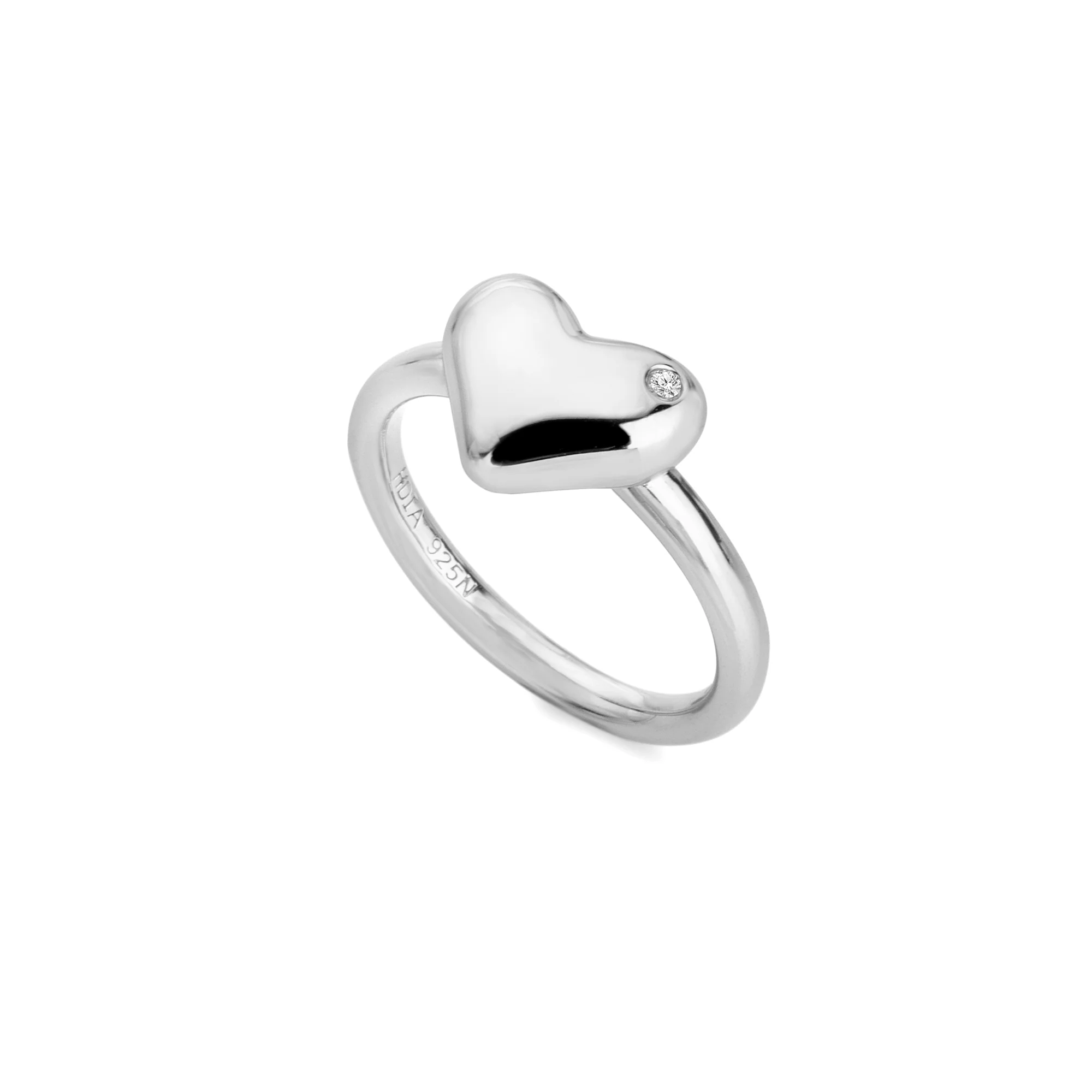 Hot Diamond Heart Desire Ring | Sterling Silver
