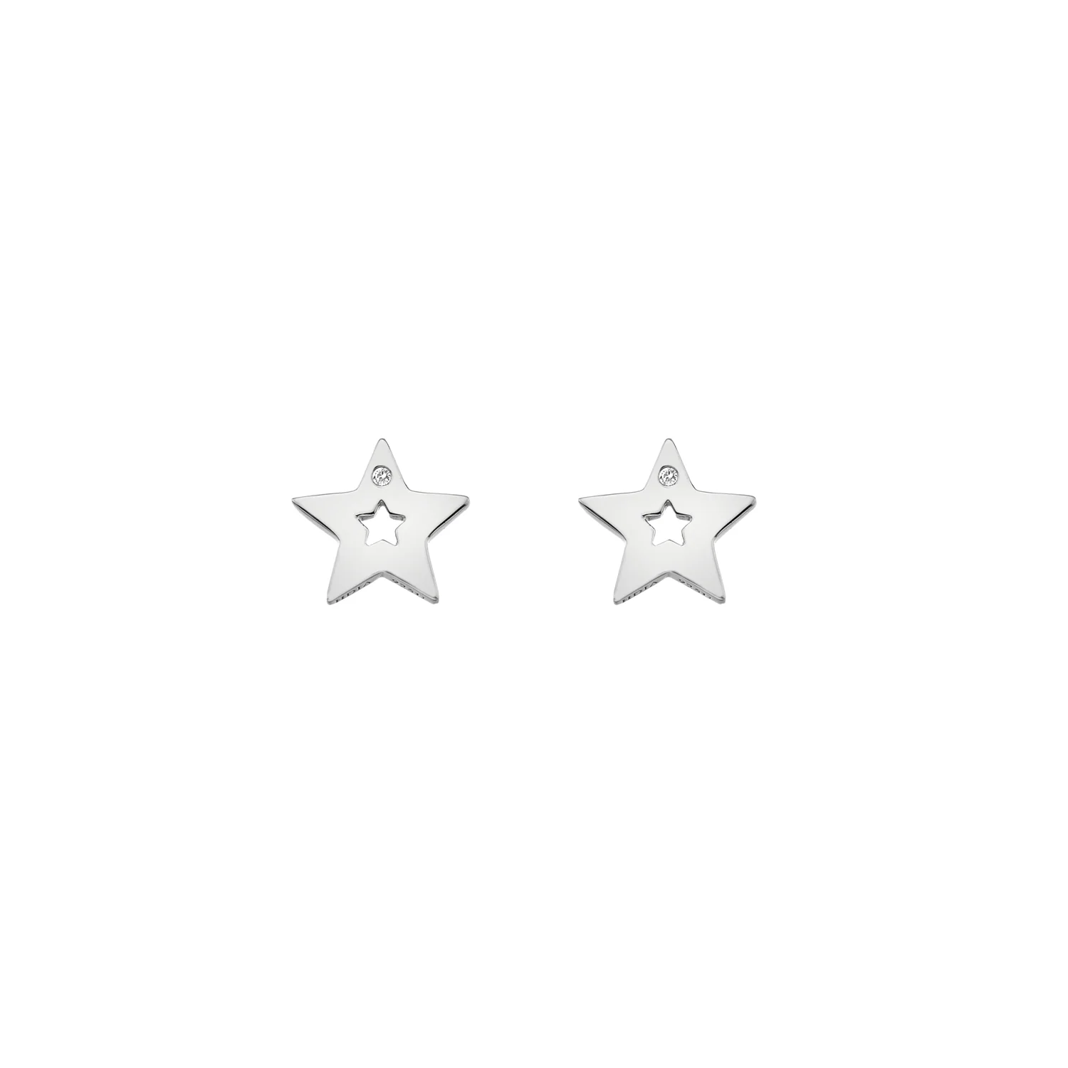 Hot Diamonds Amulet Star Stud Earrings | Sterling Silver
