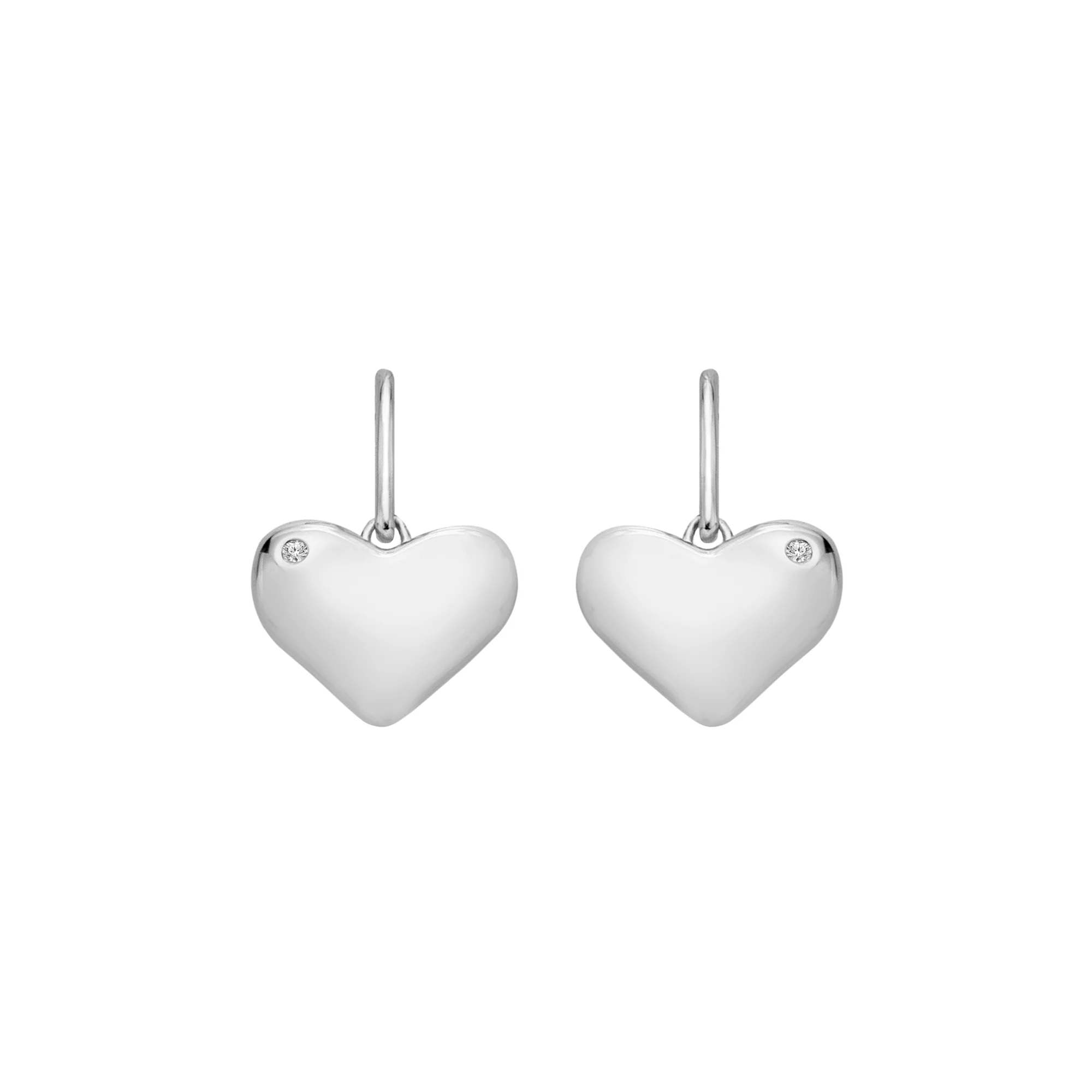 Hot Diamonds Desire Heart Hook Earrings | Sterling Silver