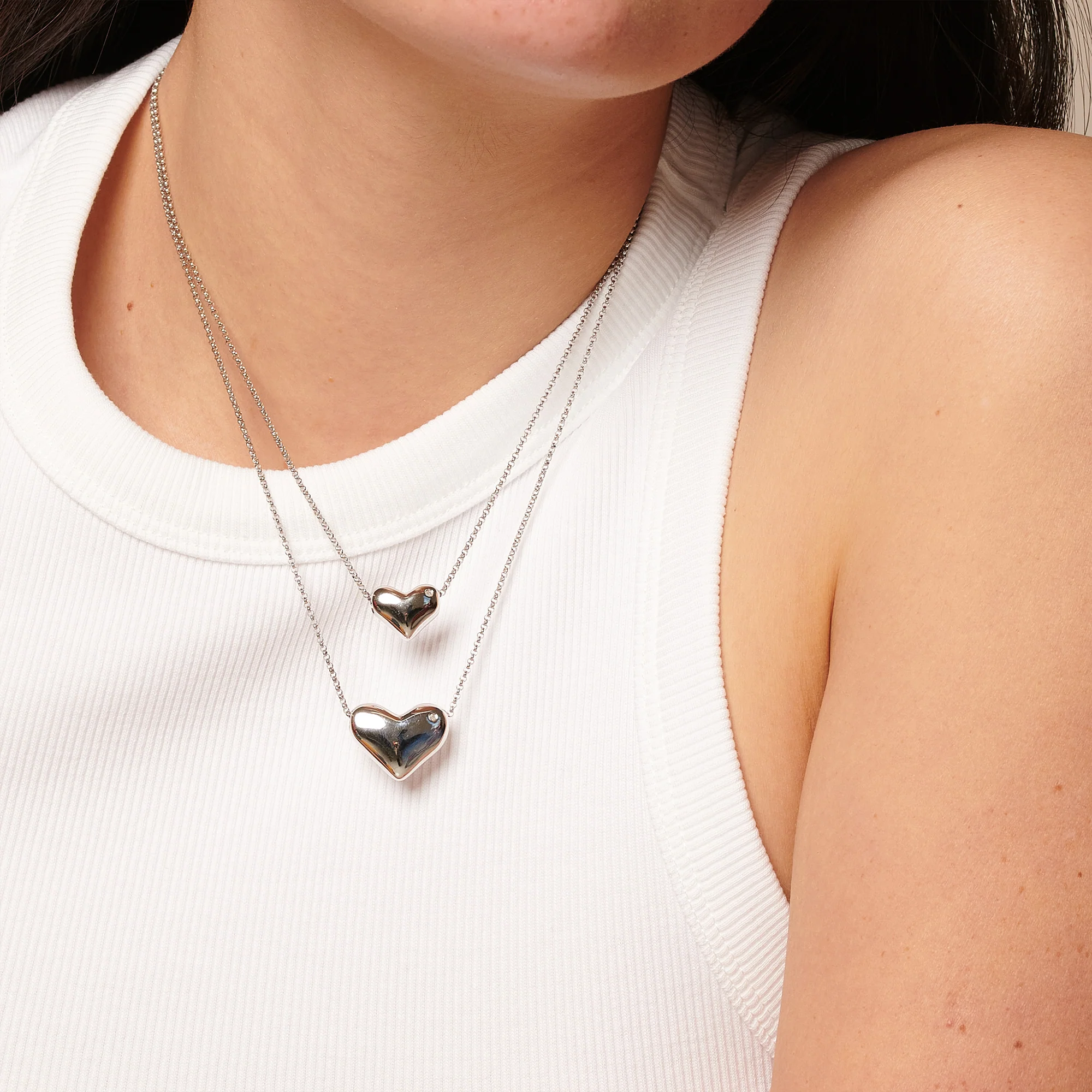 Hot Diamonds Desire Heart pendant | Sterling Silver - Image 3