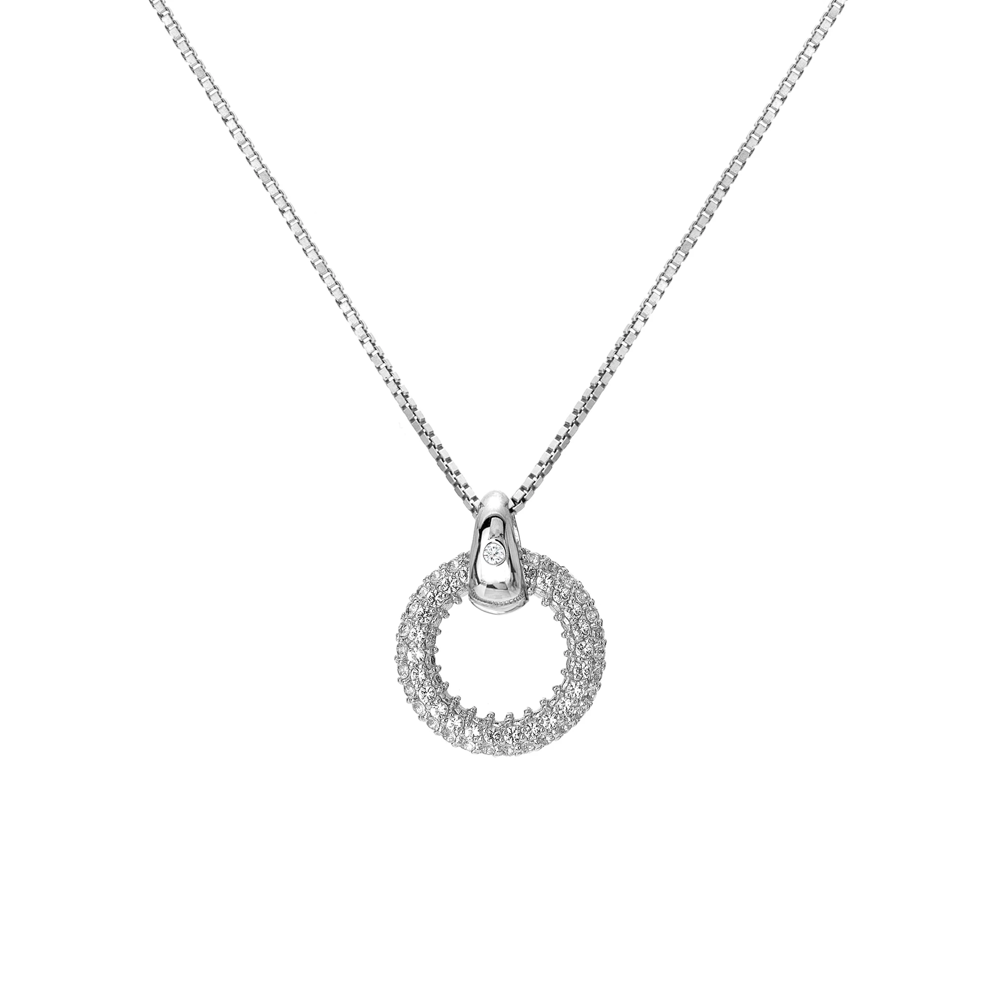 Hot Diamonds Forever White Topaz | Sterling Silver