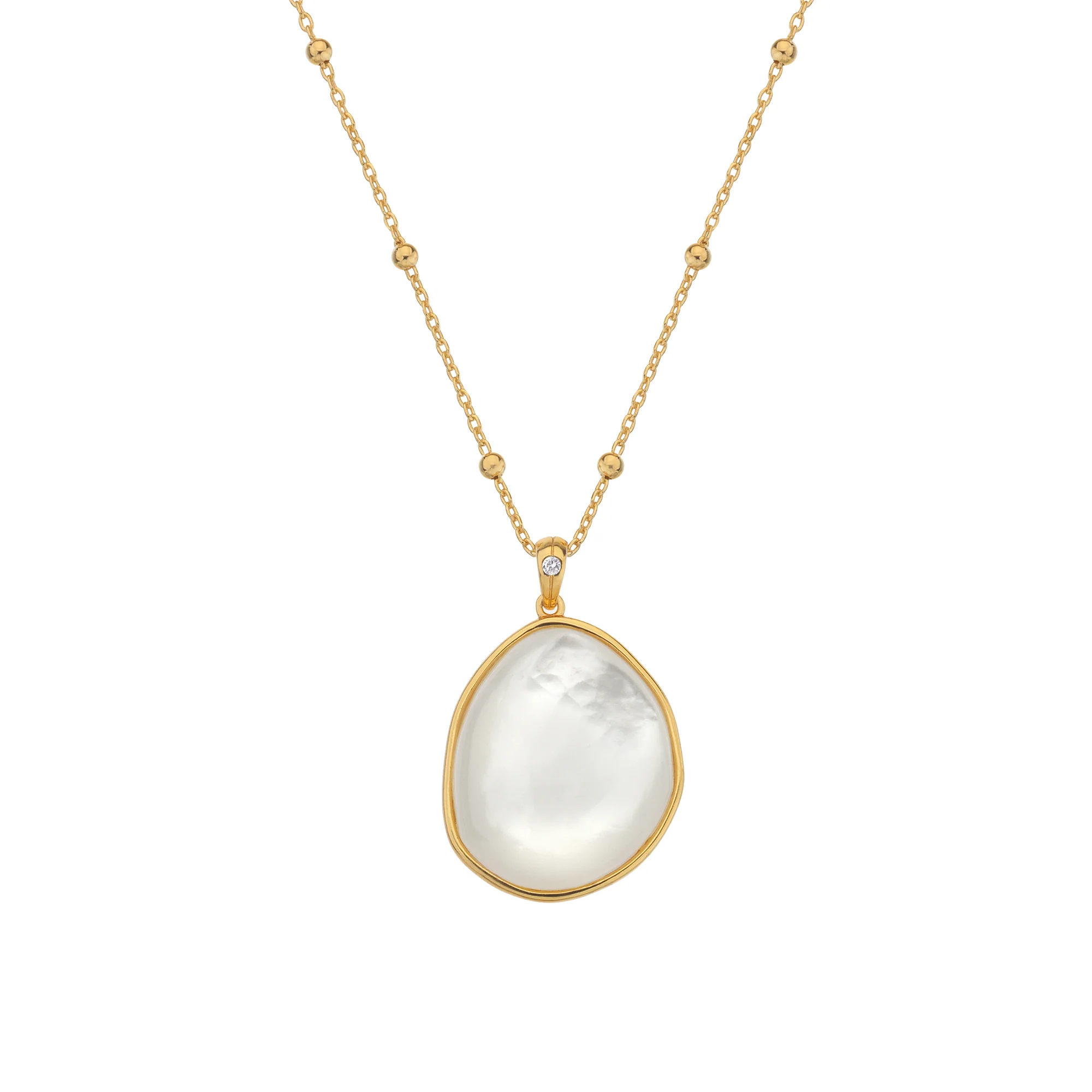 Hot Diamonds HD x JJ Calm Mother Of Pearl Pendant