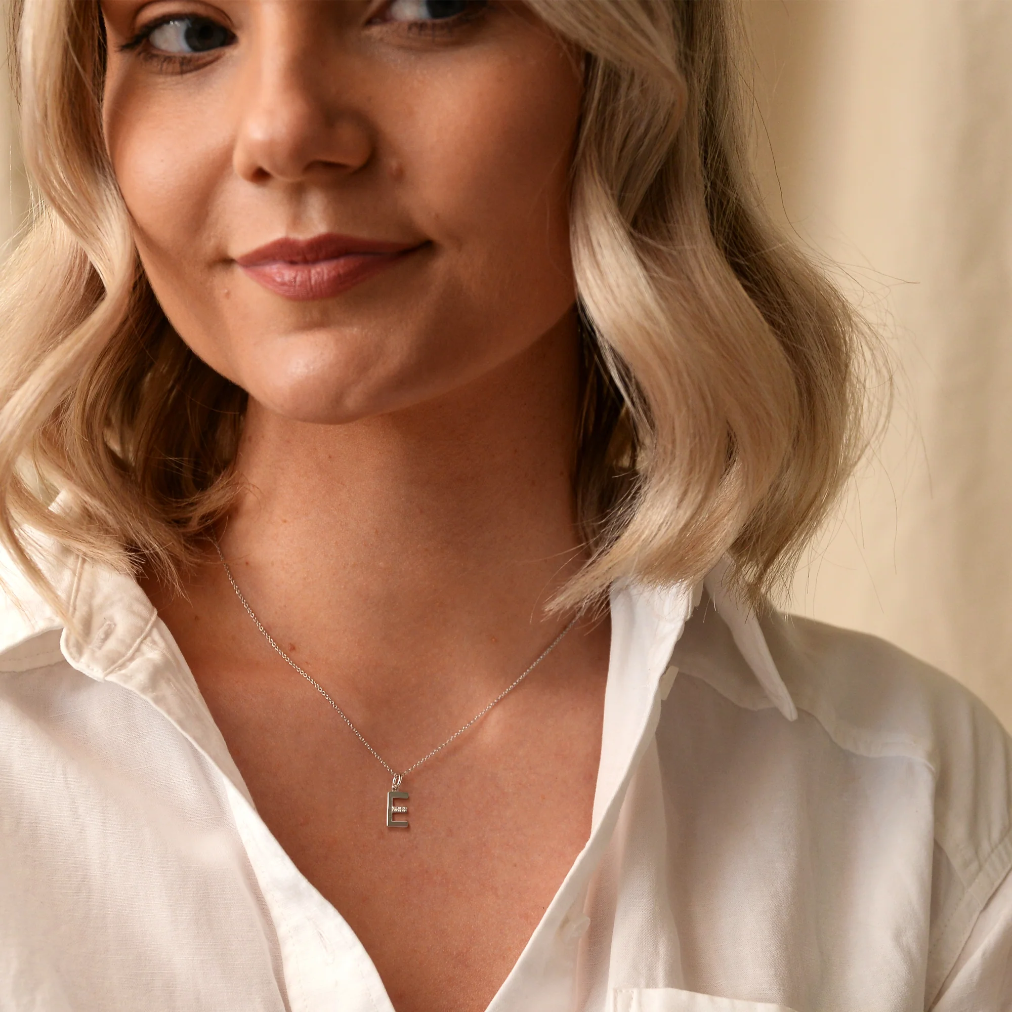 Hot Diamonds Initial Letter Pendants | Sterling Silver - Image 10
