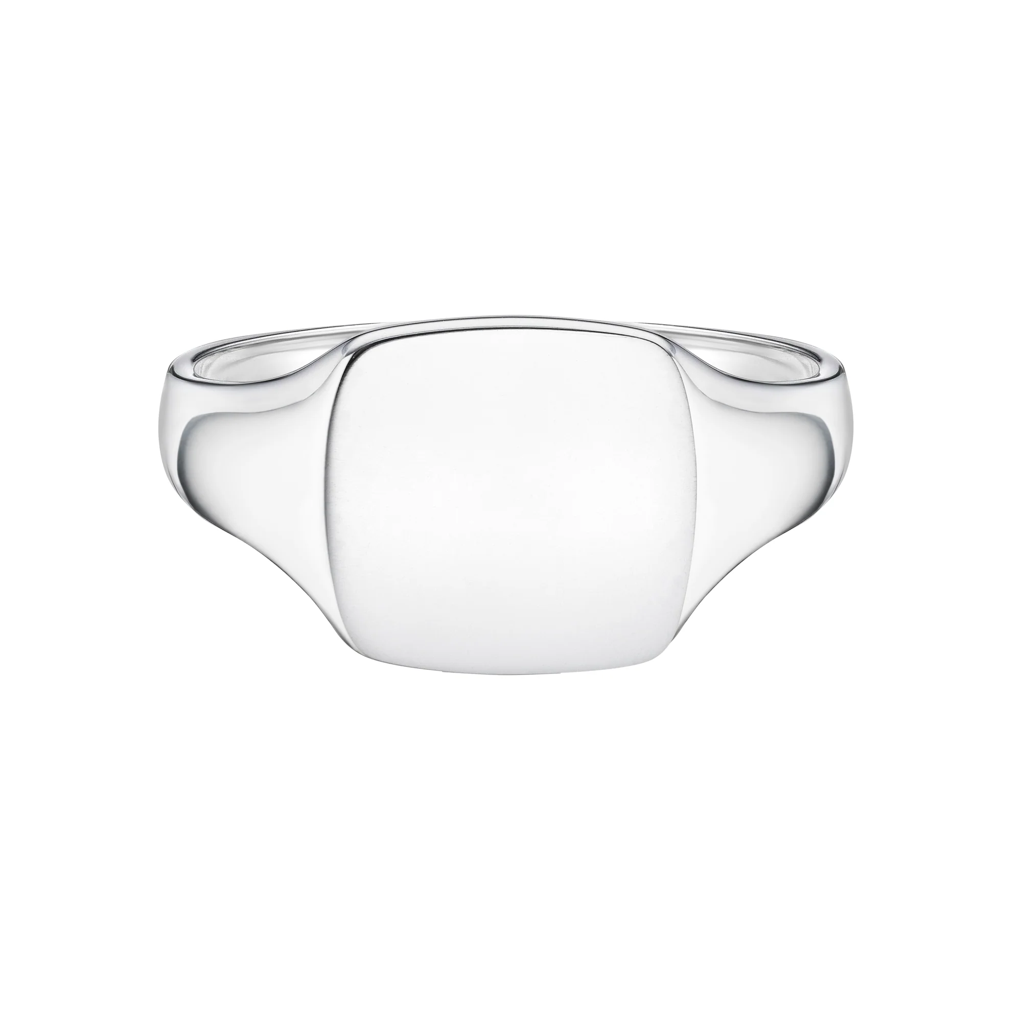Large Cushion Signet Ring | Ladies - Image 5