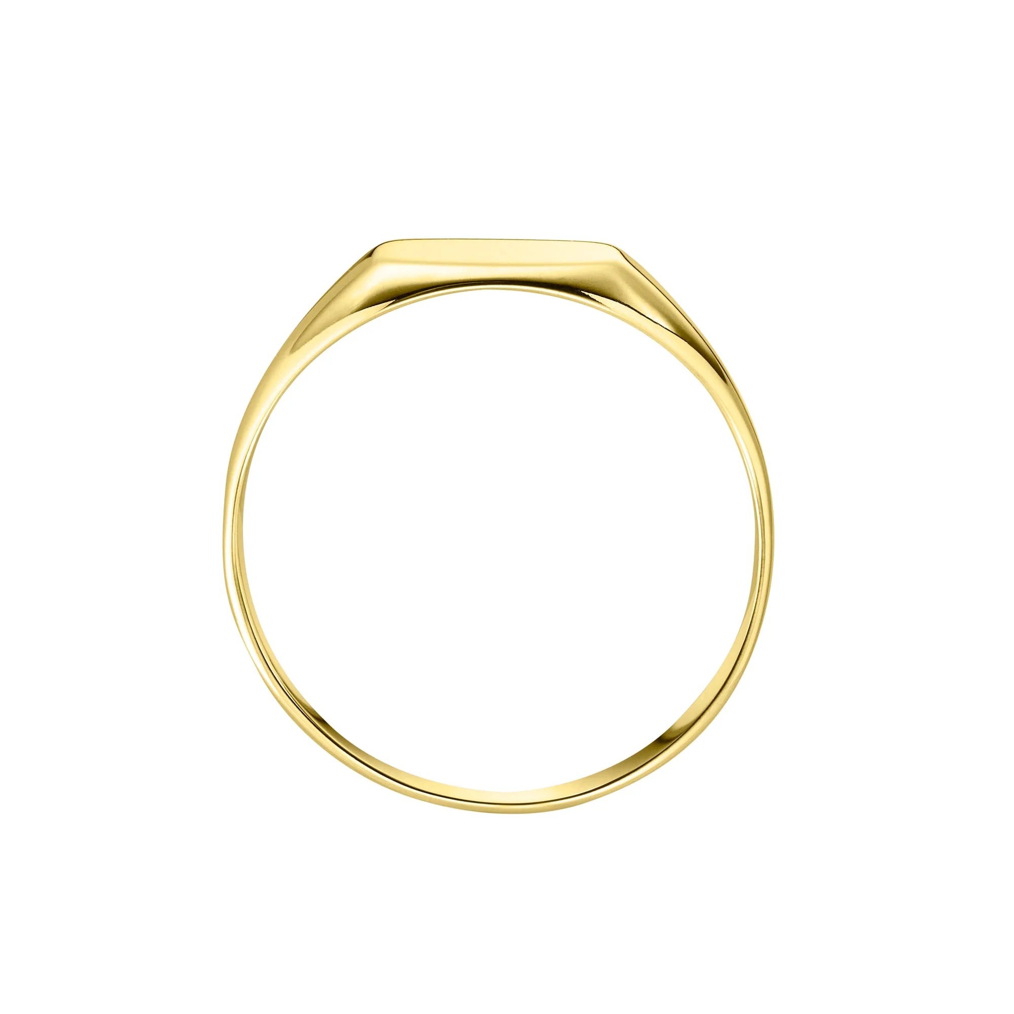 Light Weight Cushion Signet Ring | Gents - Image 2