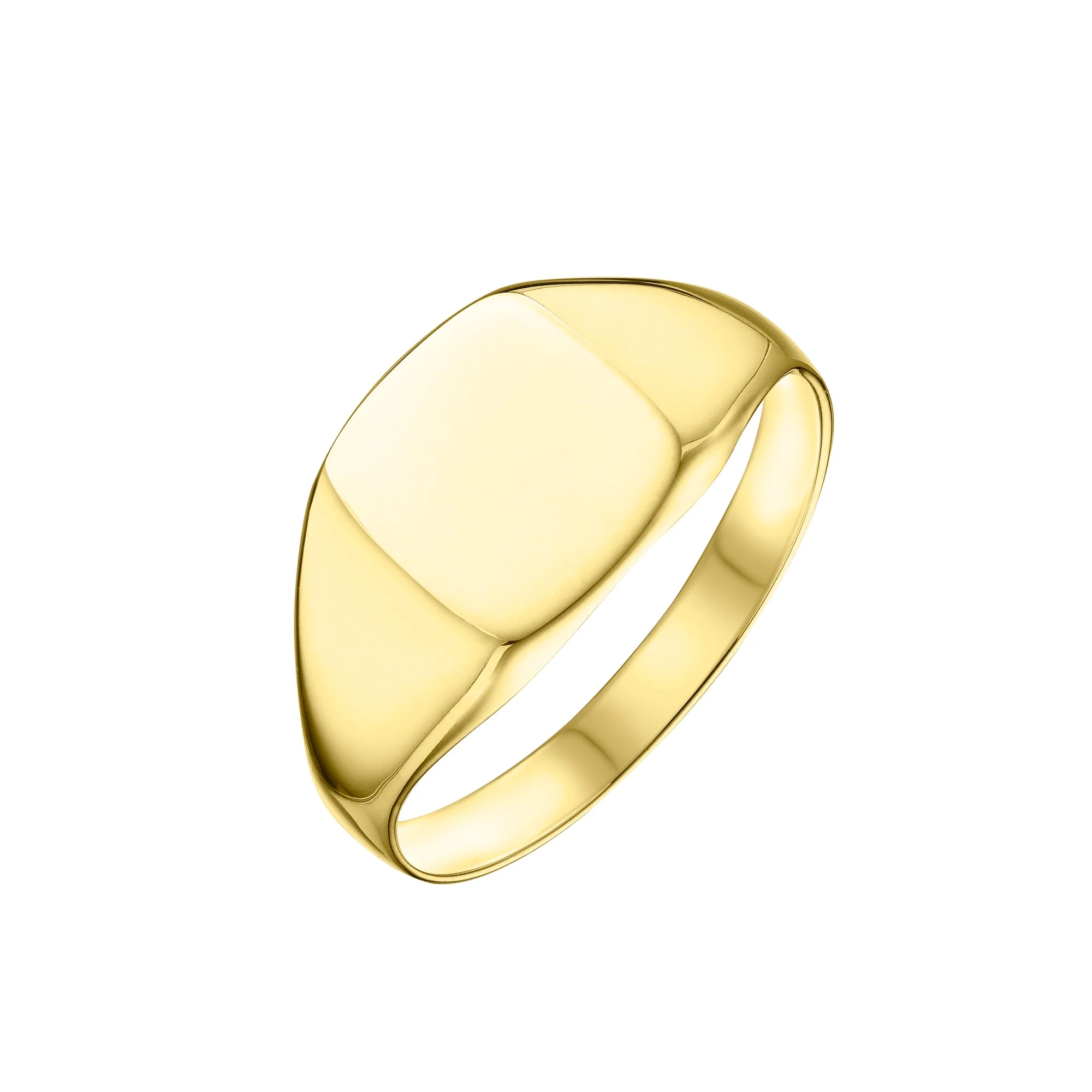 Light Weight Cushion Signet Ring | Gents - Image 3