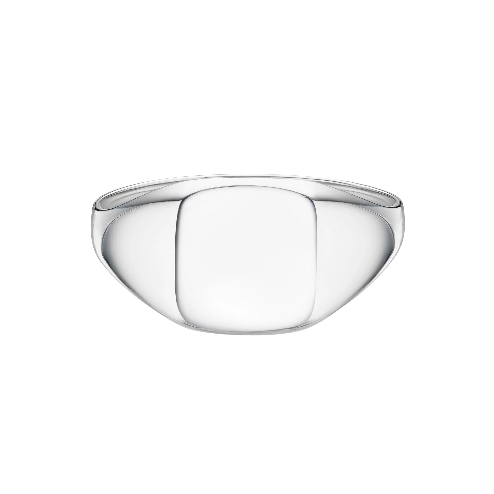 Light Weight Cushion Signet Ring | Gents - Image 4