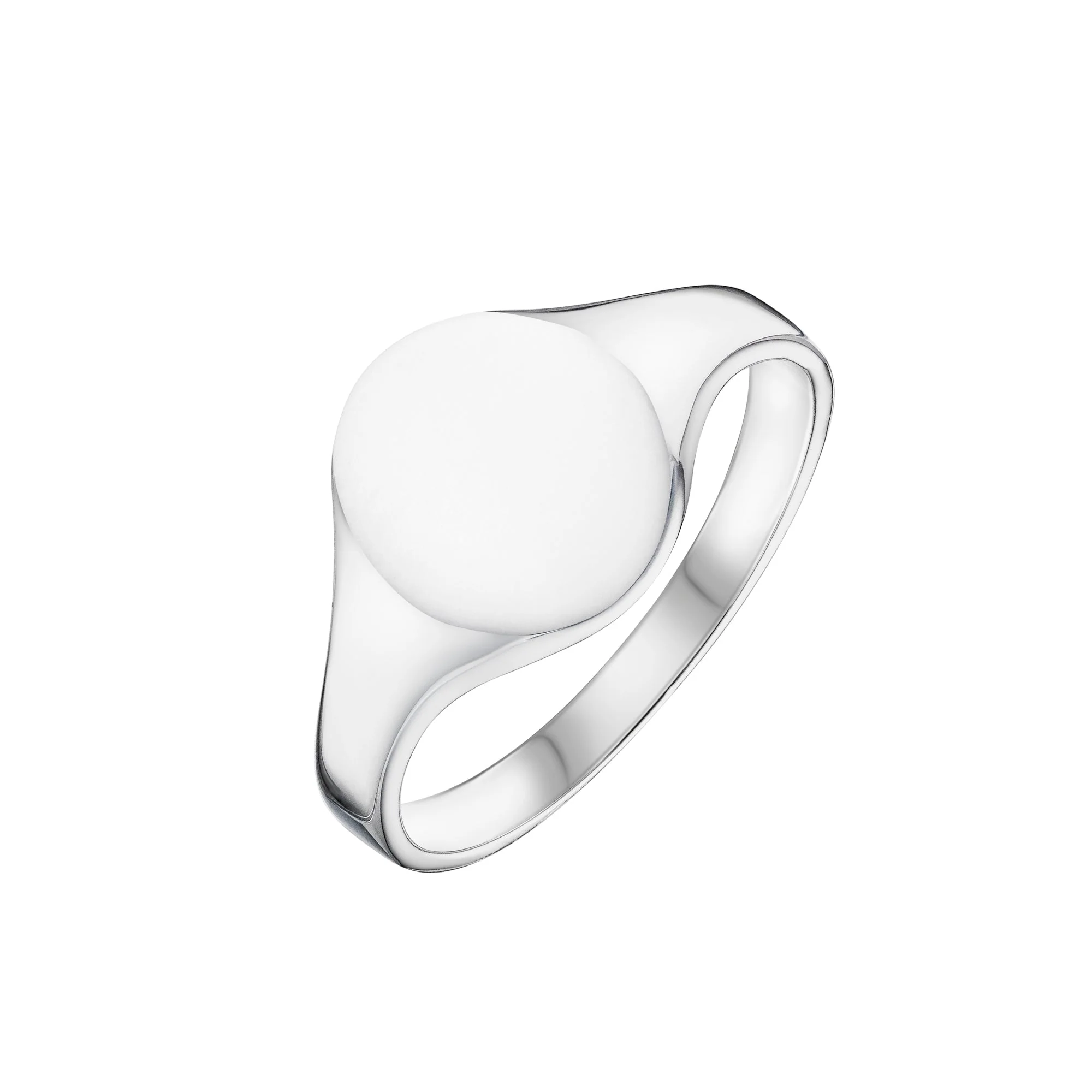 Medium Lightweight Oval Signet Ring | Gents - Image 4