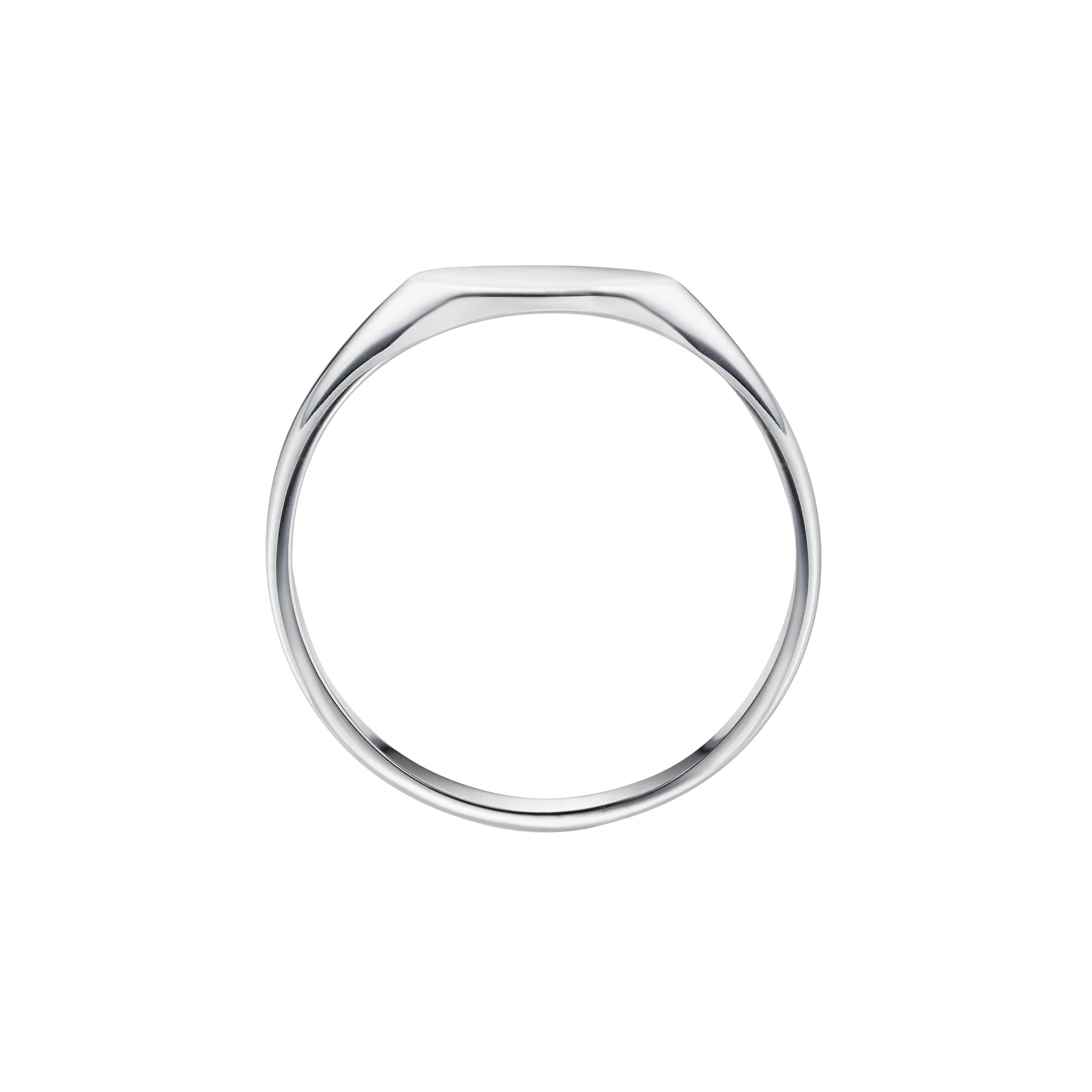 Medium Lightweight Oval Signet Ring | Gents - Image 6
