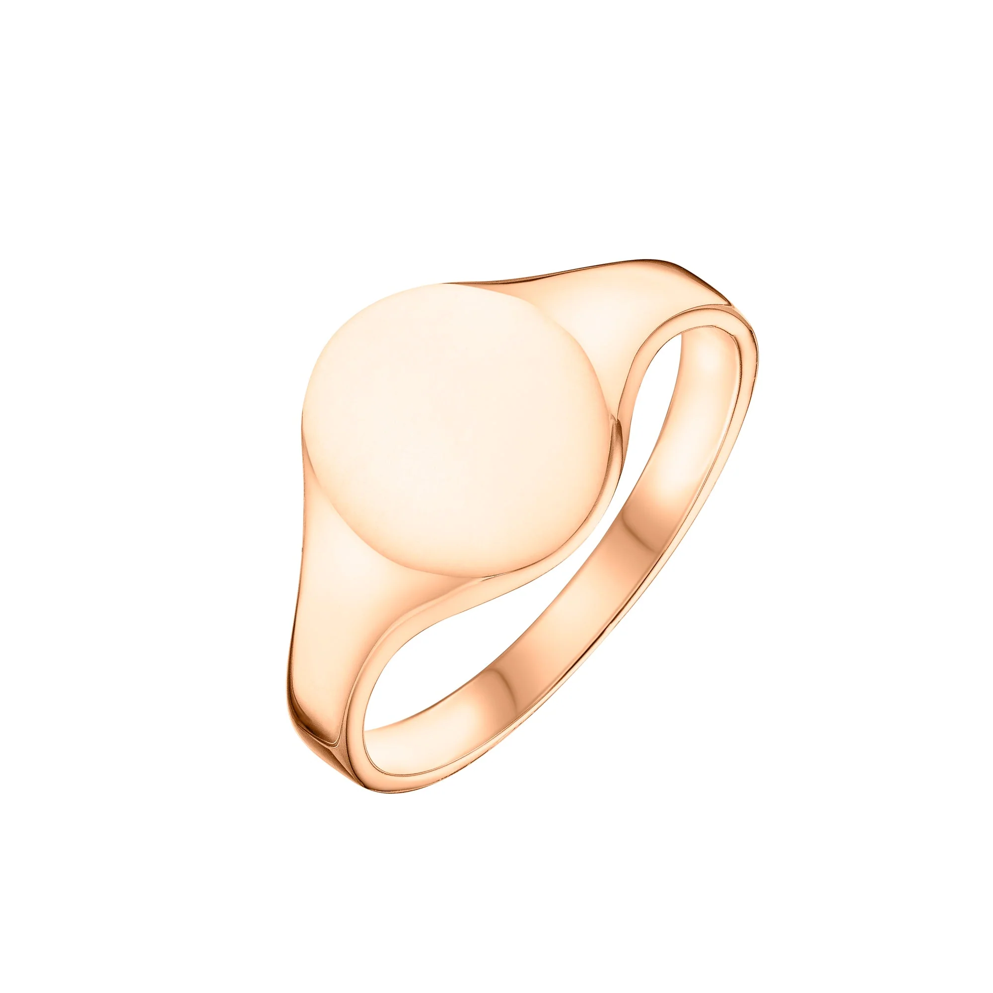 Medium Lightweight Oval Signet Ring | Gents - Image 7