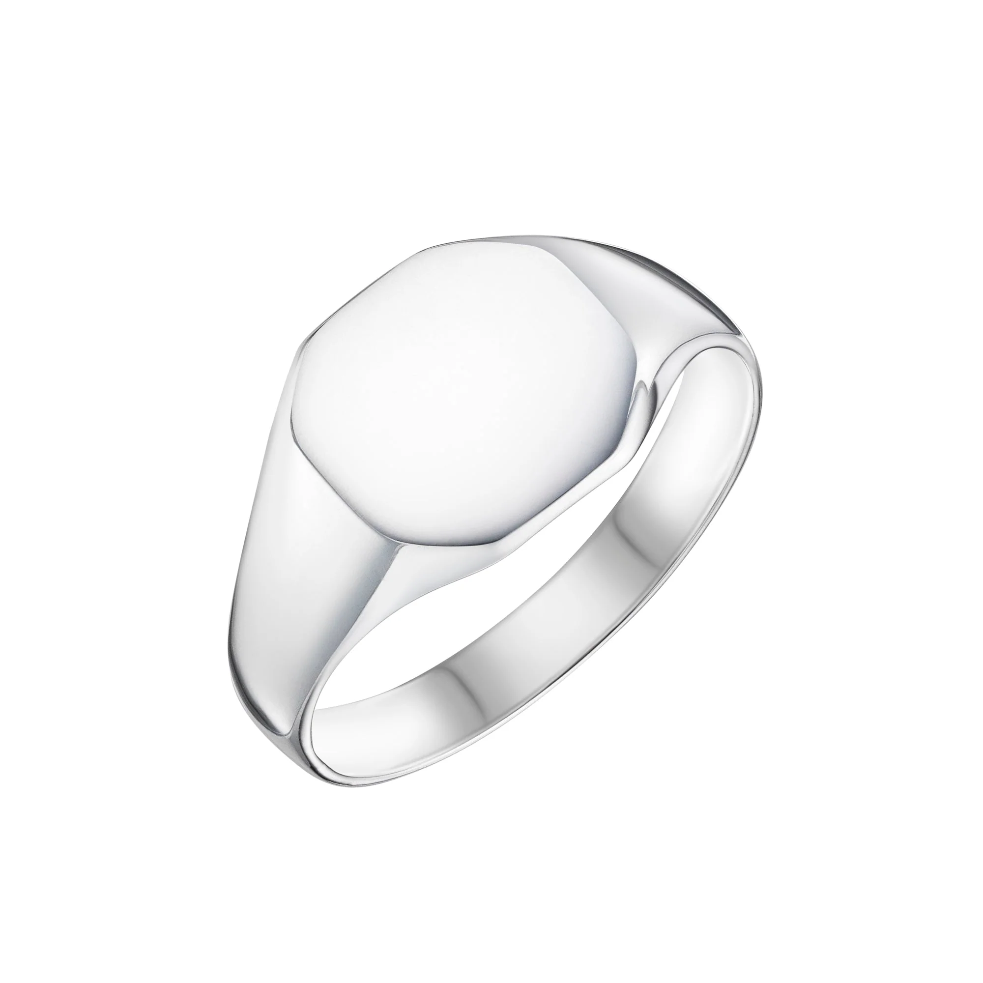 Medium Octagon Signet Ring | Gents - Image 6