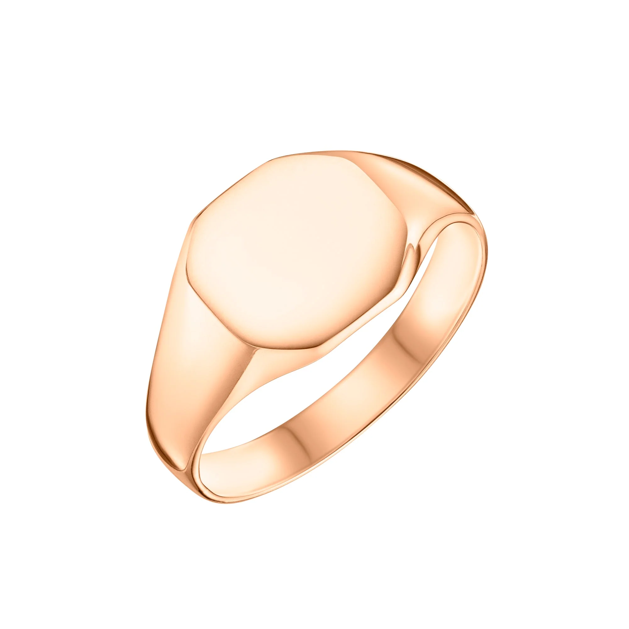 Medium Octagon Signet Ring | Gents - Image 9