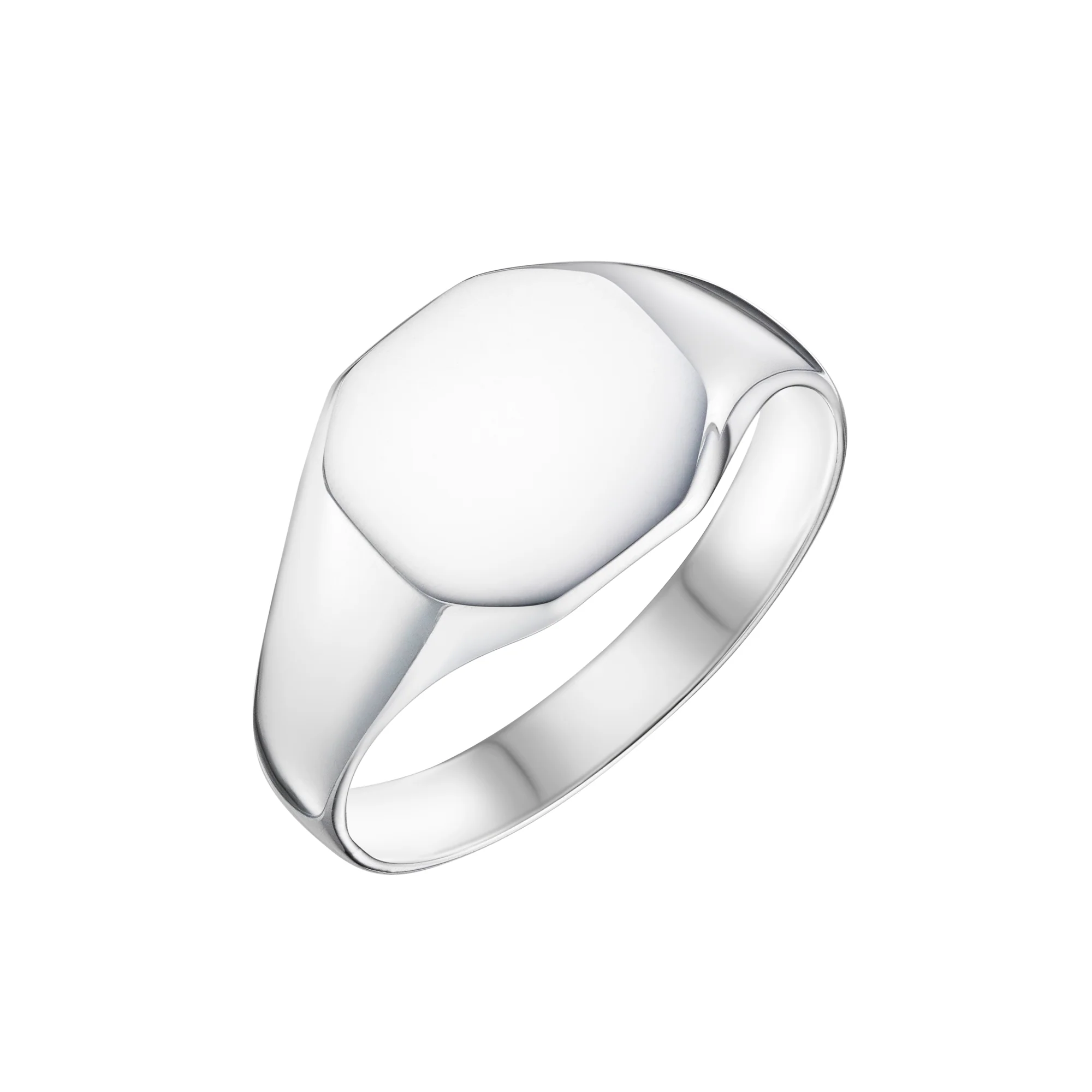 Medium Octagon Signet Ring | Ladies - Image 6