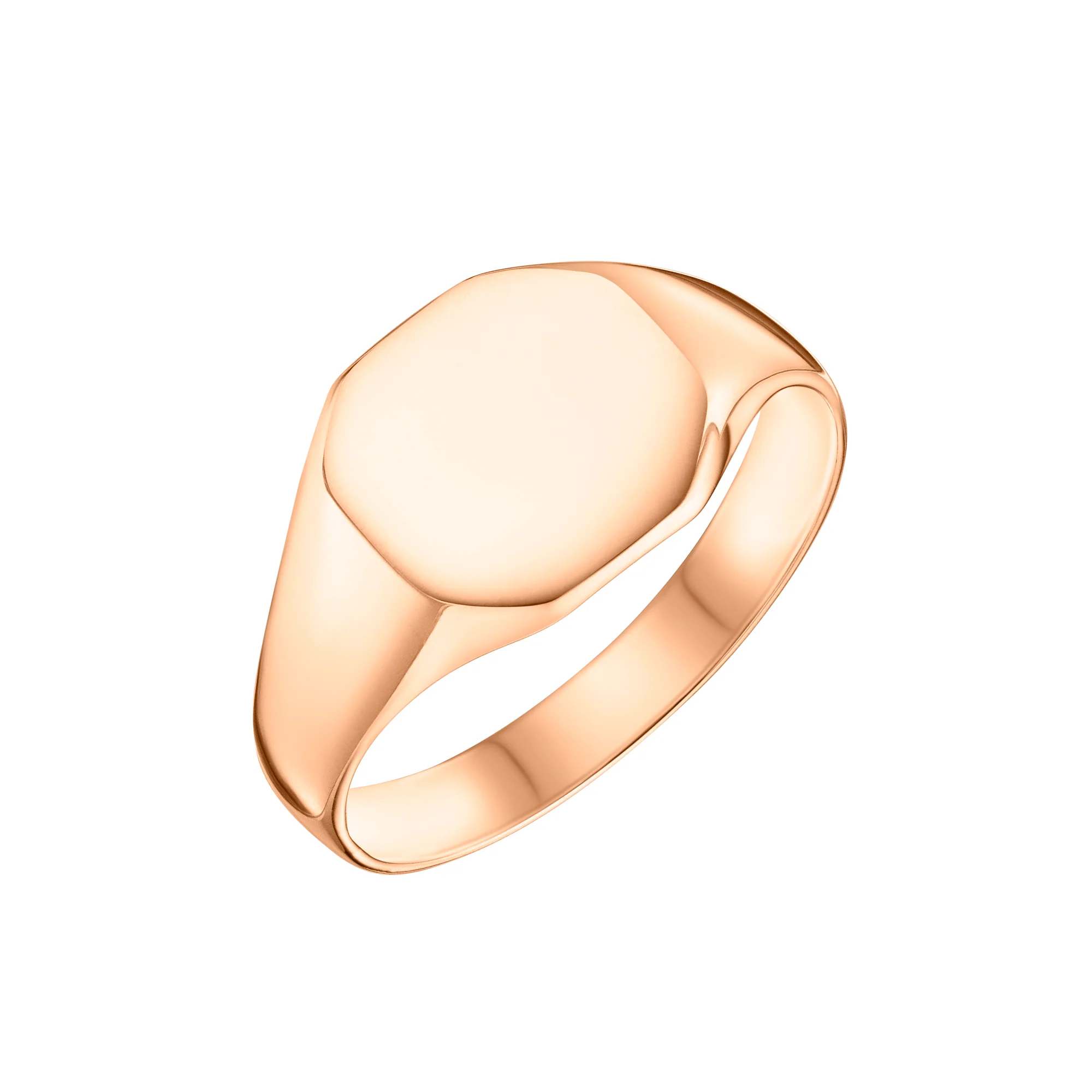 Medium Octagon Signet Ring | Ladies - Image 9