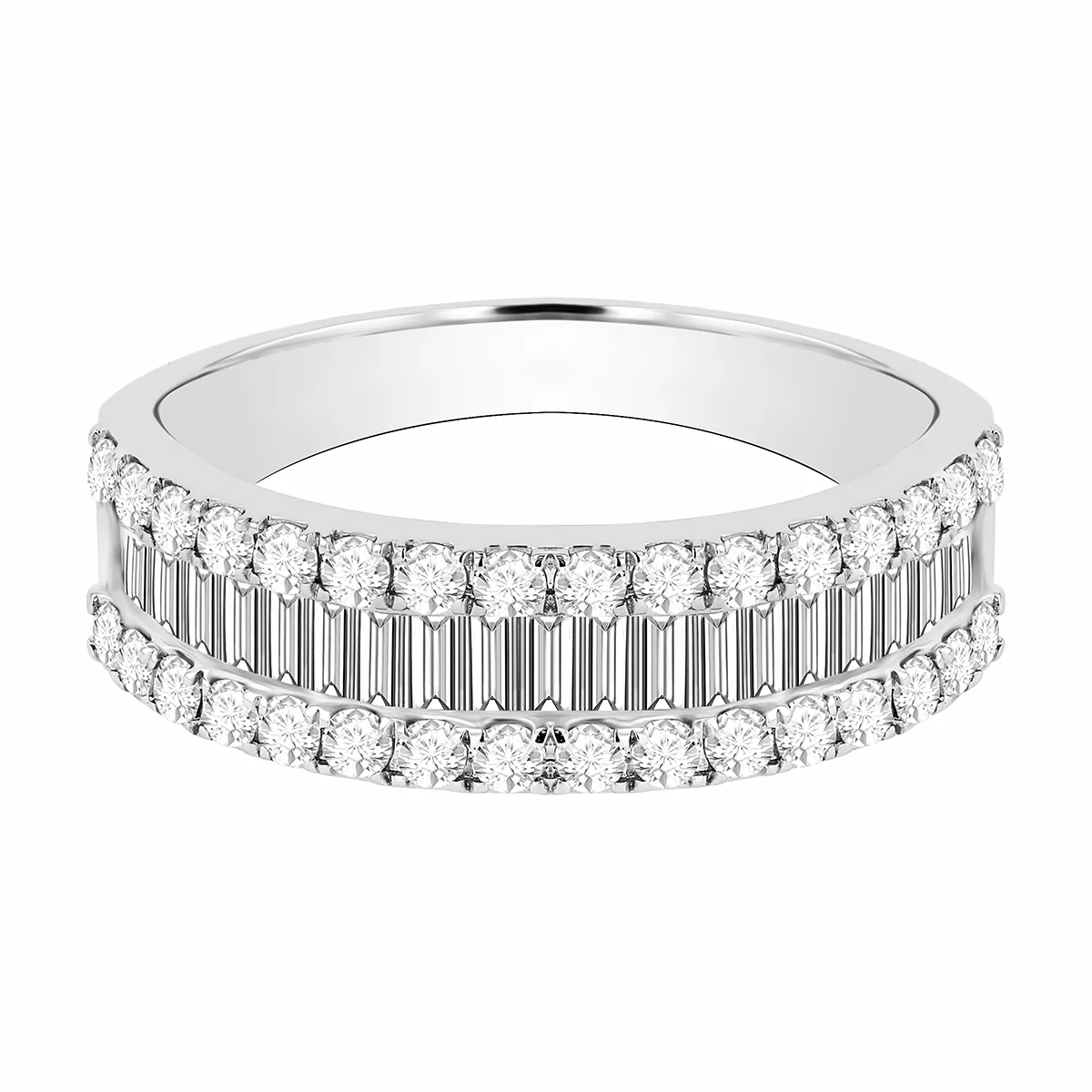 Everyday Diamonds Collection 1.06ct Diamond & White Gold Half Eternity Ring - Image 7