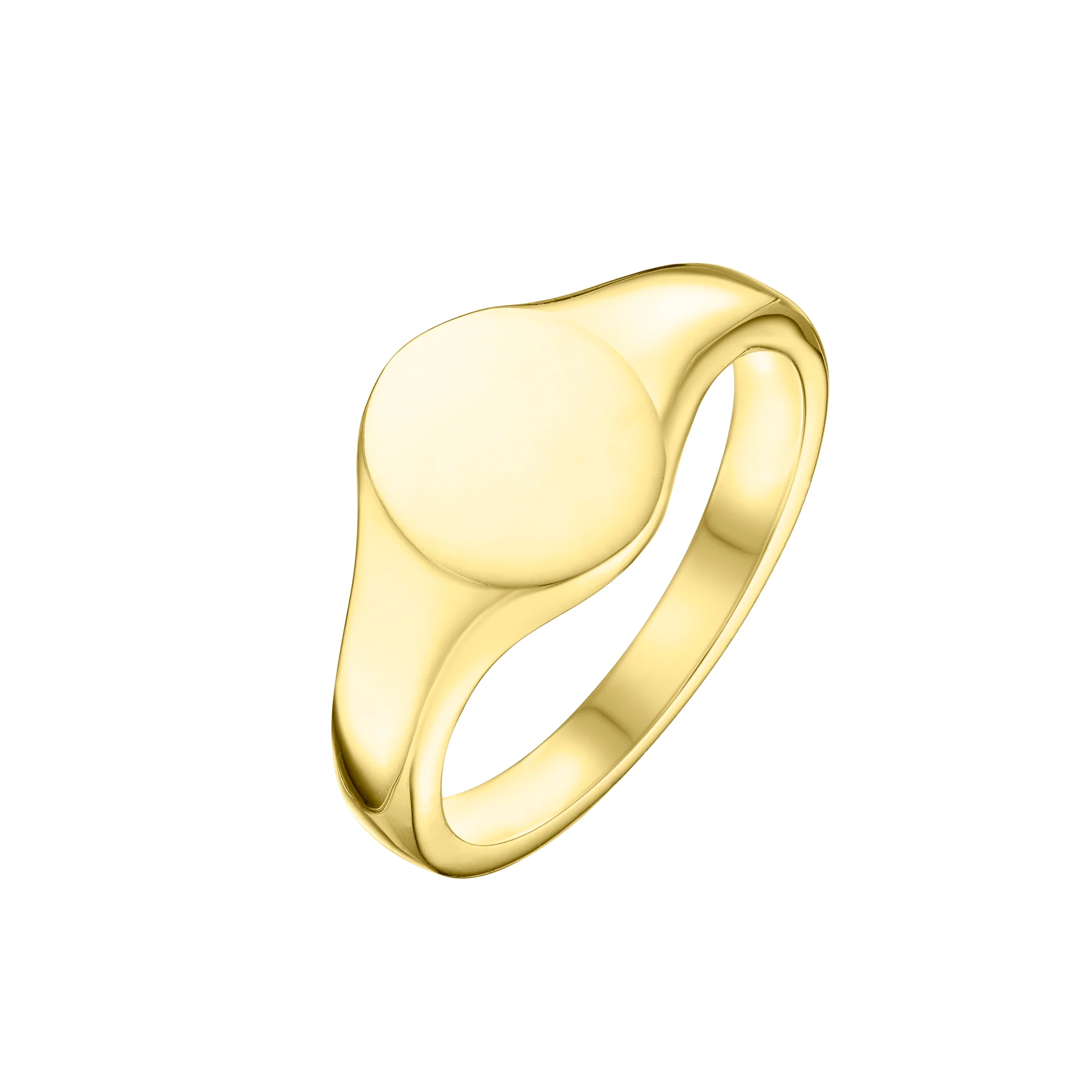 Classic Petite Oval Signet Ring | Ladies