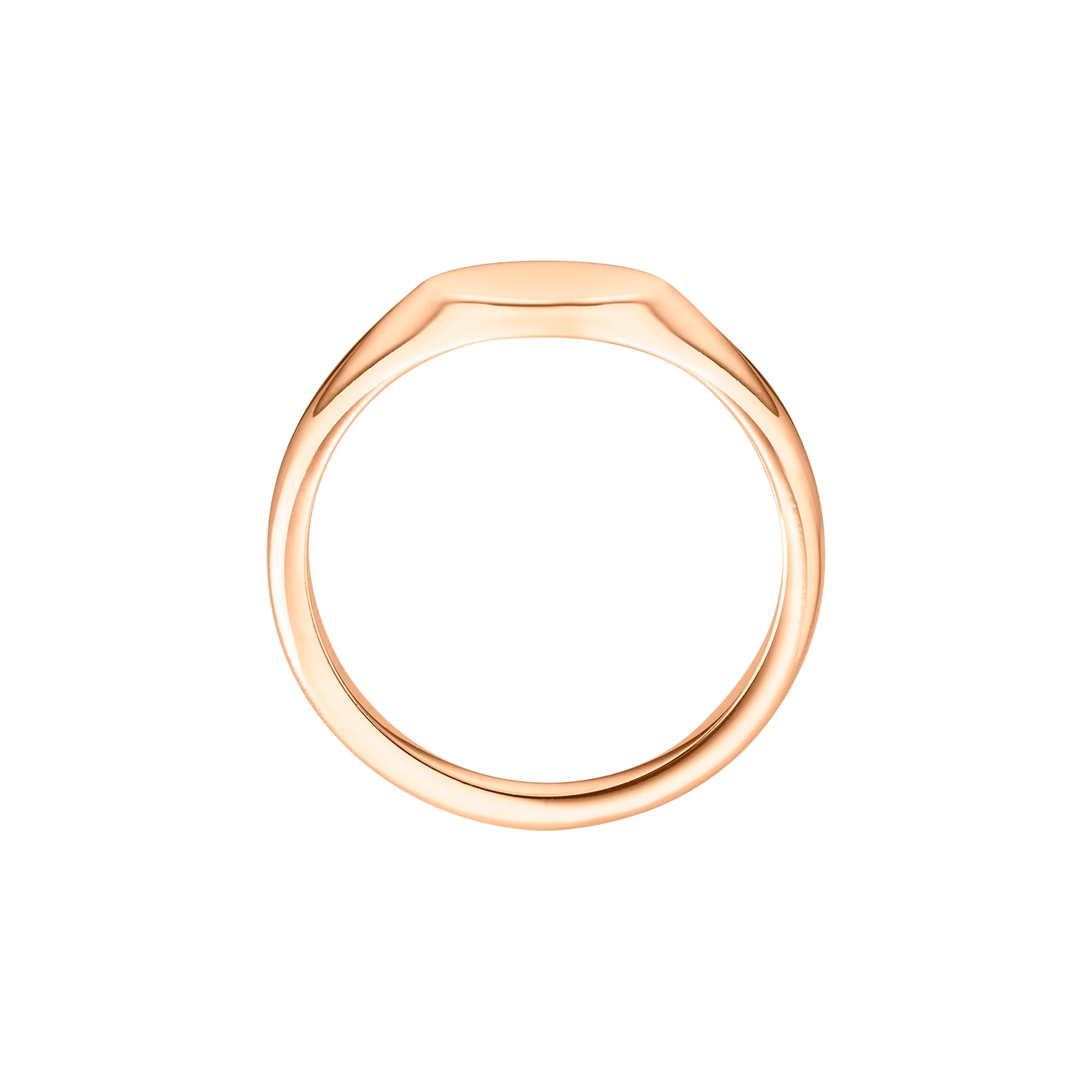Classic Petite Oval Signet Ring | Ladies - Image 5