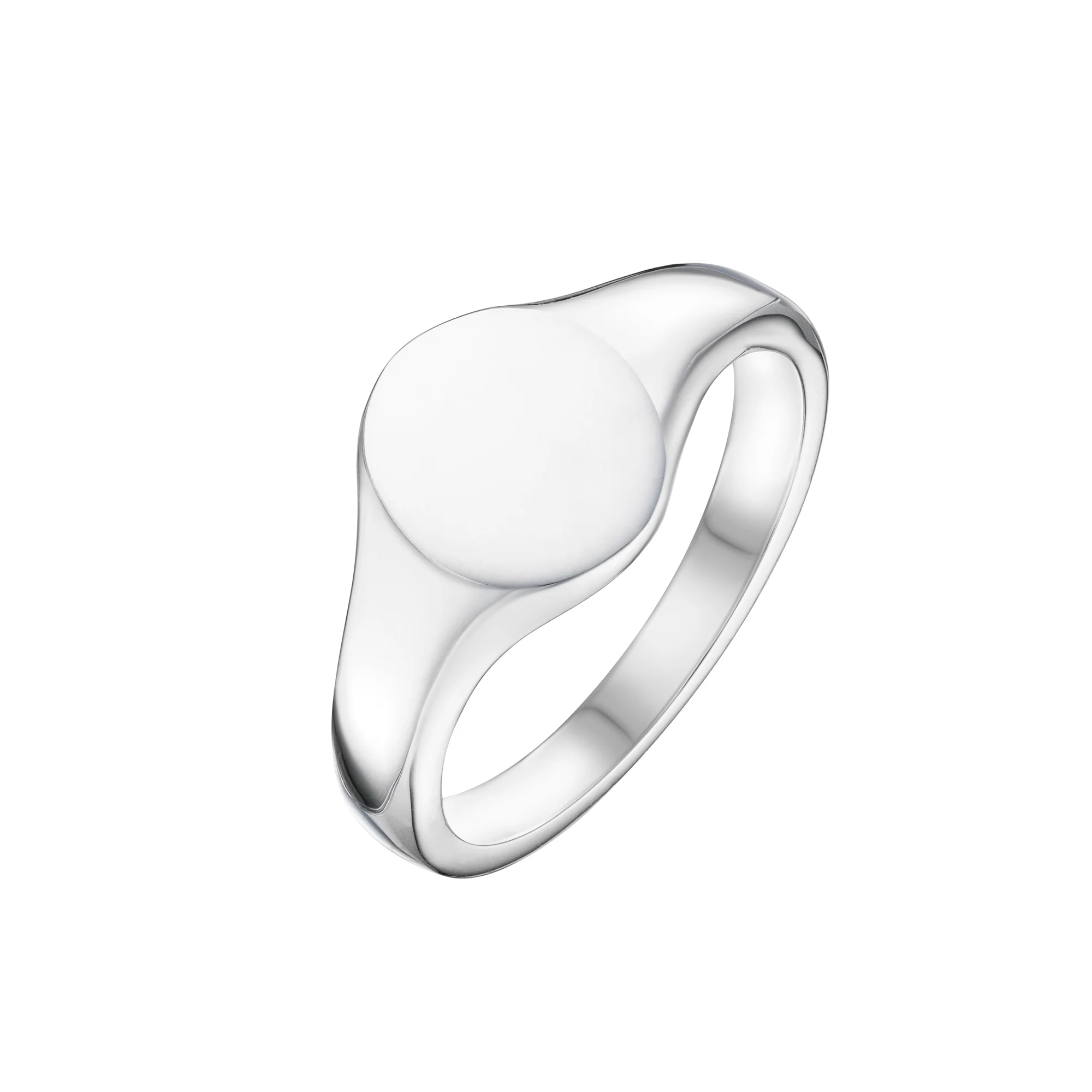 Classic Petite Oval Signet Ring | Ladies - Image 7