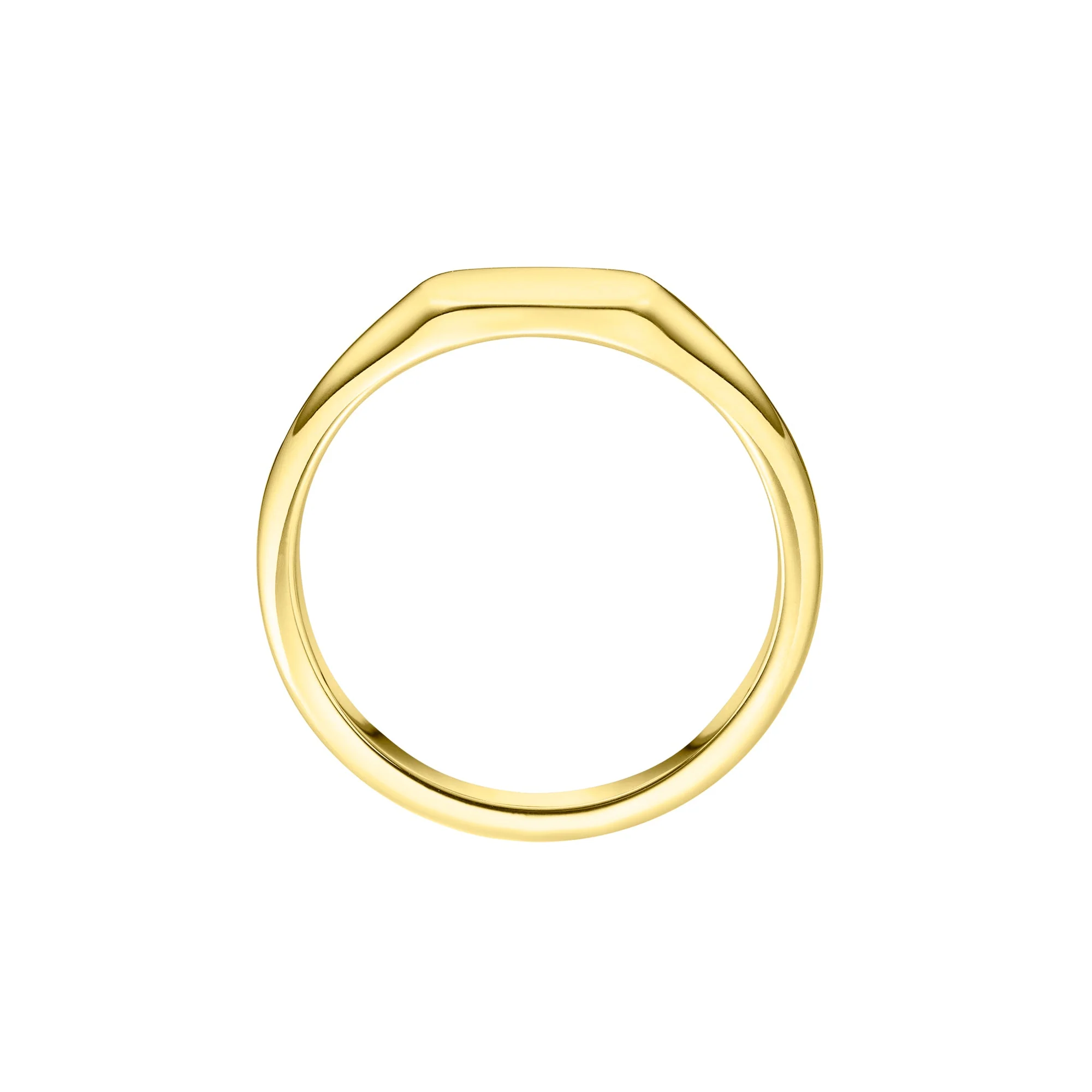 Petite Cushion Signet Ring | Gents - Image 3