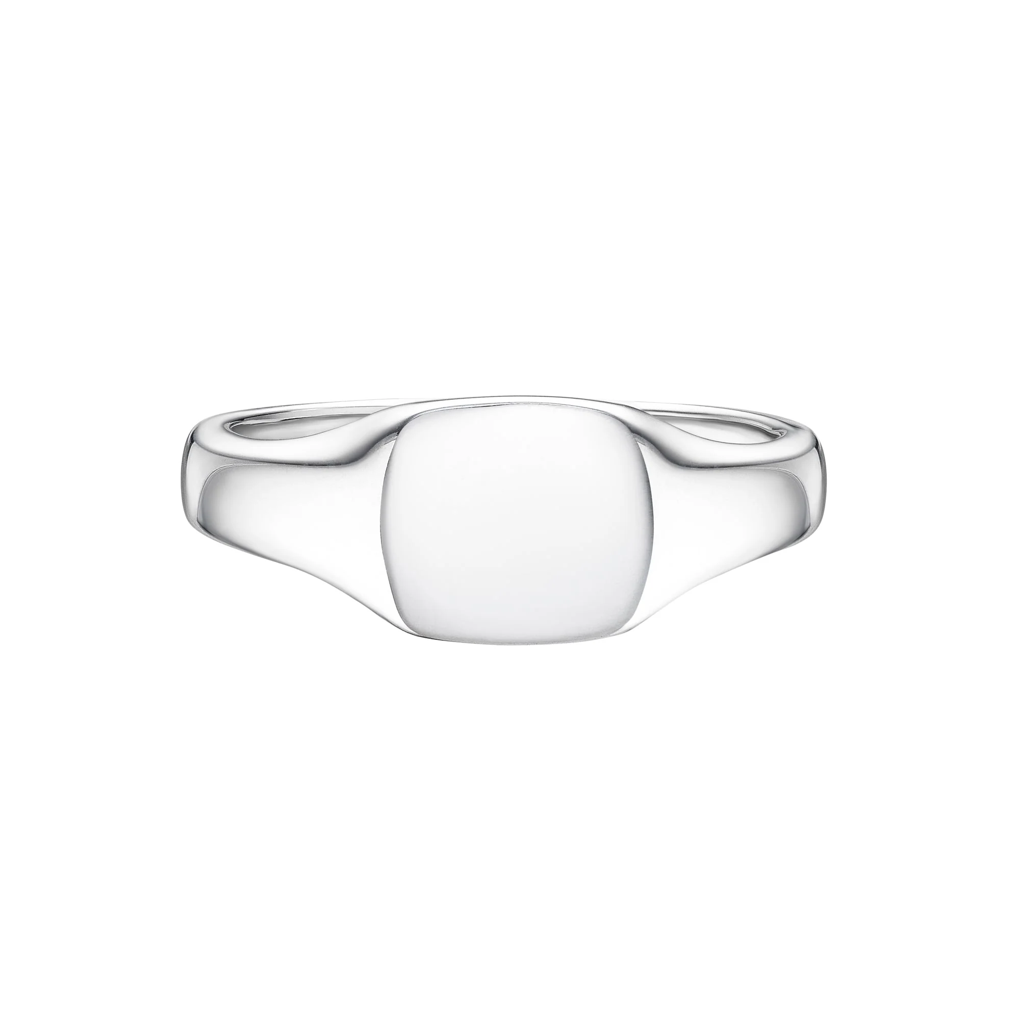 Petite Cushion Signet Ring | Gents - Image 5