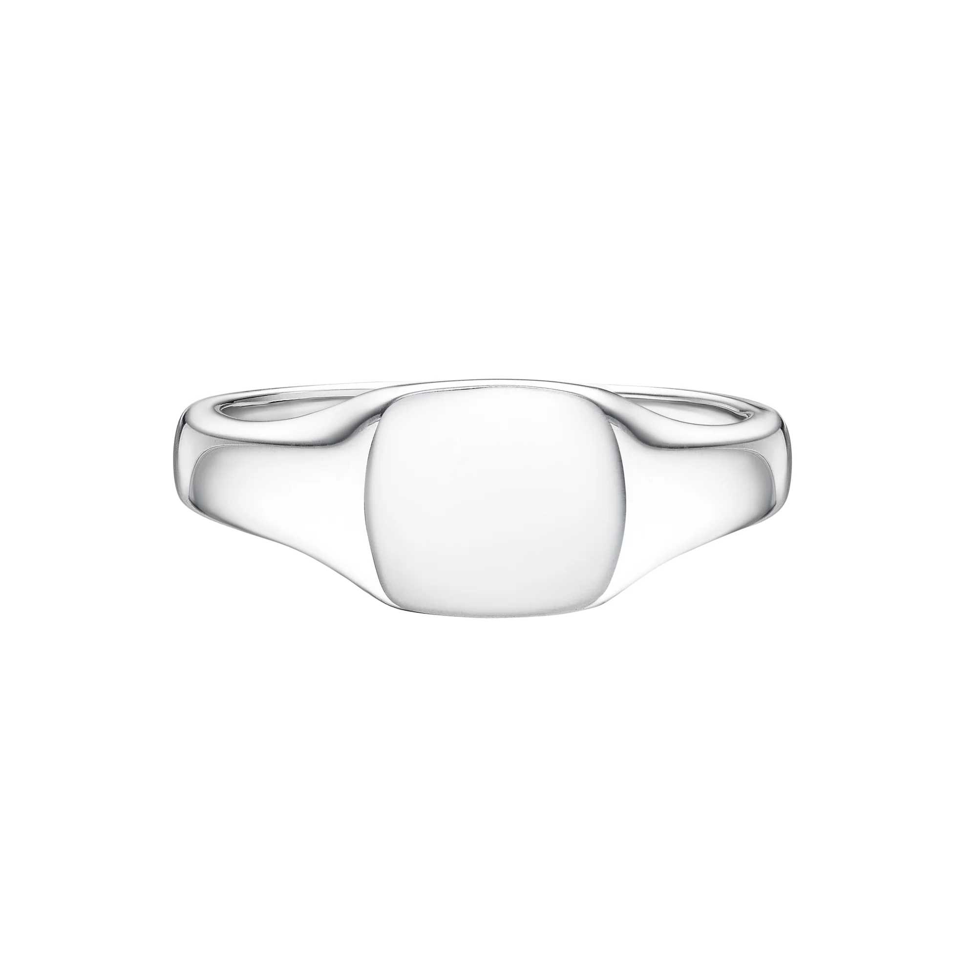 Petite Cushion Signet Ring | Ladies - Image 5