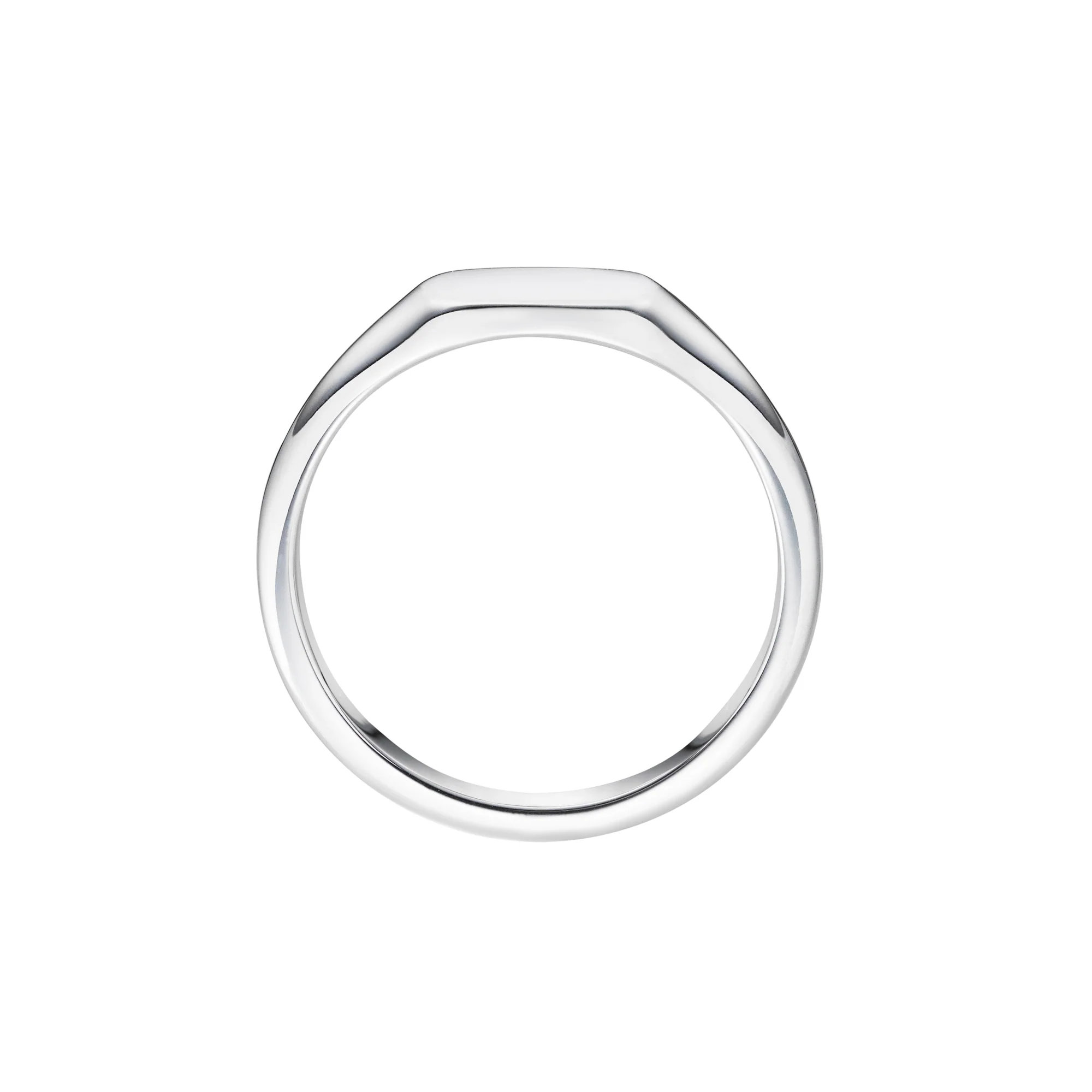 Petite Cushion Signet Ring | Ladies - Image 6