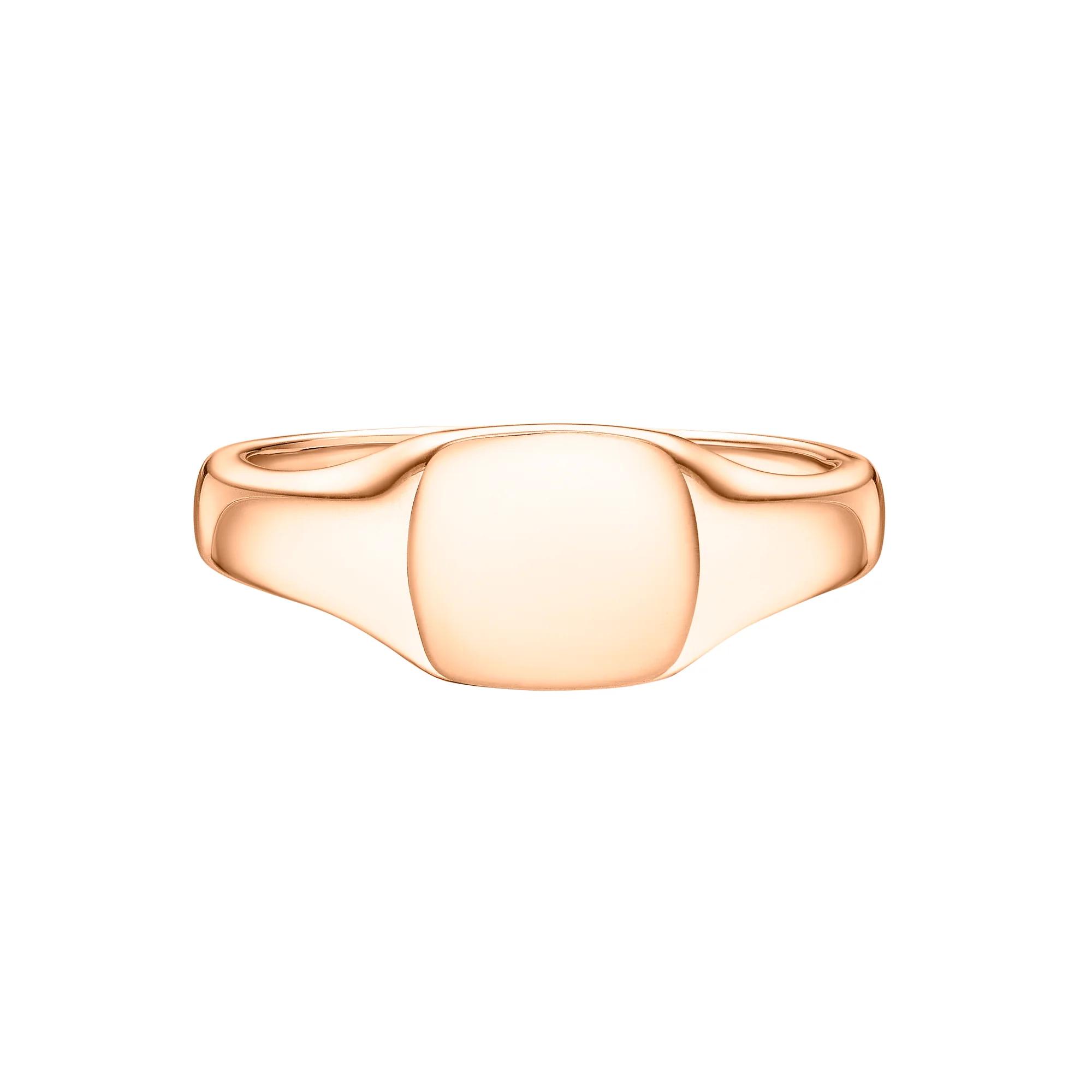 Petite Cushion Signet Ring | Ladies - Image 8