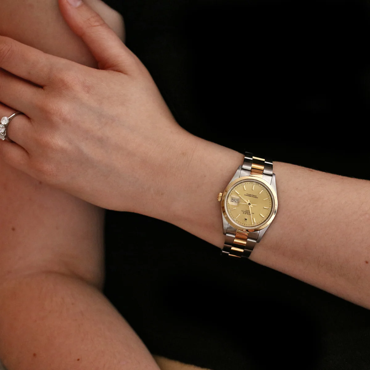 Rolex, Date 34, Yellow Rolesor | Pre-Owned | 15203 - 2003 - Image 7