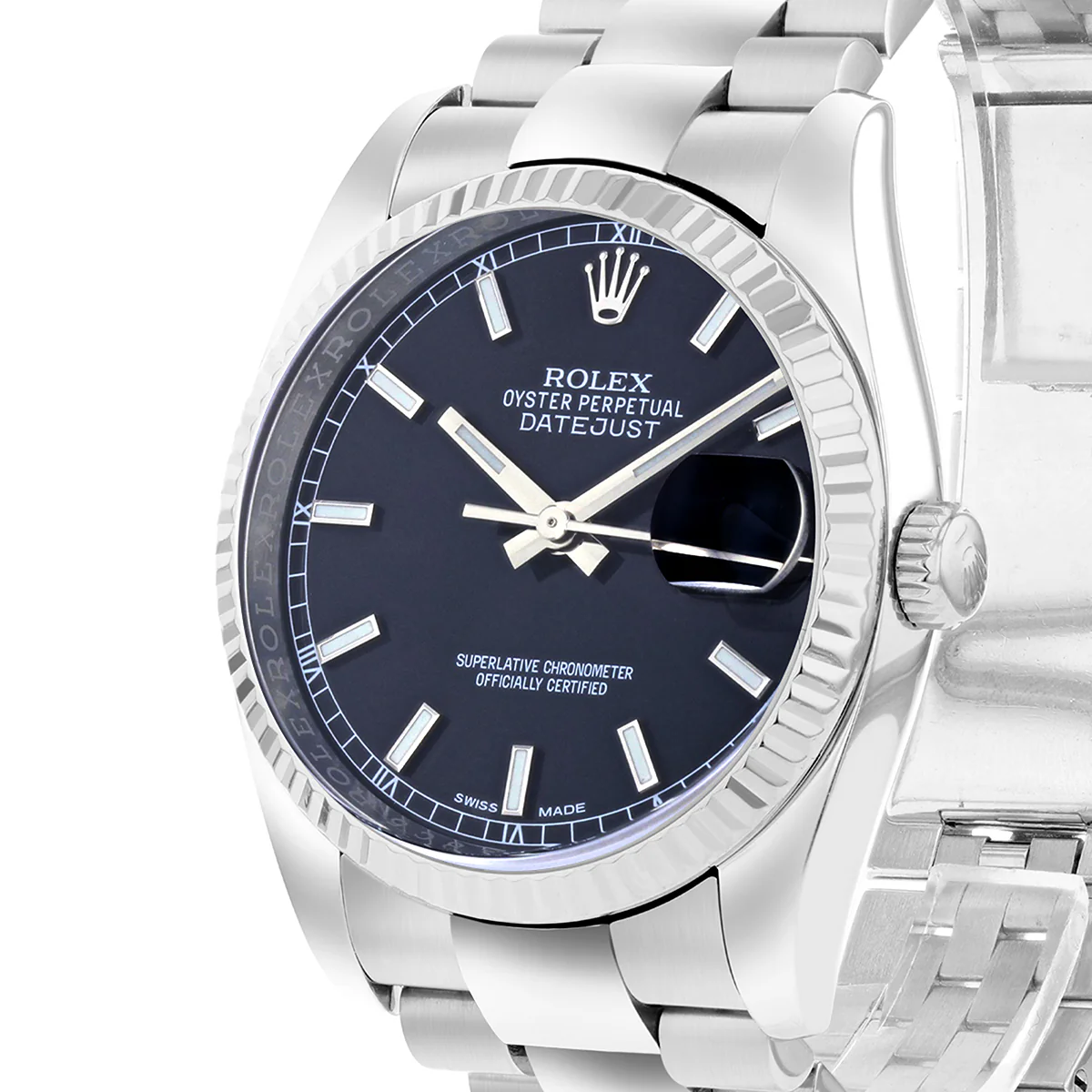 Rolex, Datejust 36, White Rolesor | Pre-Owned | 116234 - 2017 - Image 3