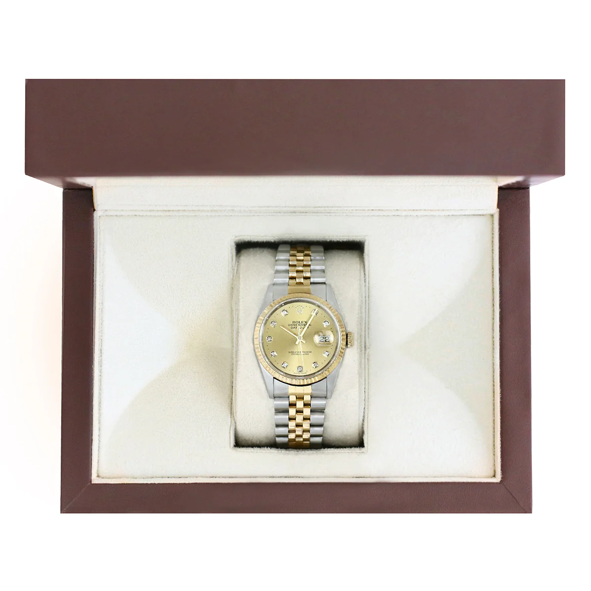 Rolex, Datejust 36, Yellow Rolesor | Pre-Owned | 16233 - 1996 - Image 6