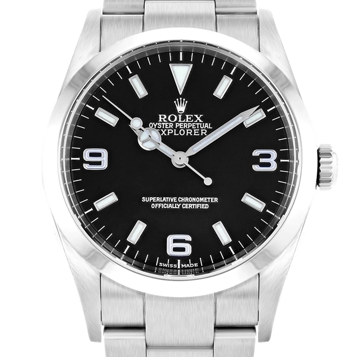 Rolex, Explorer, Oystersteel | Pre-Owned | 114270 - 2002 - Image 2