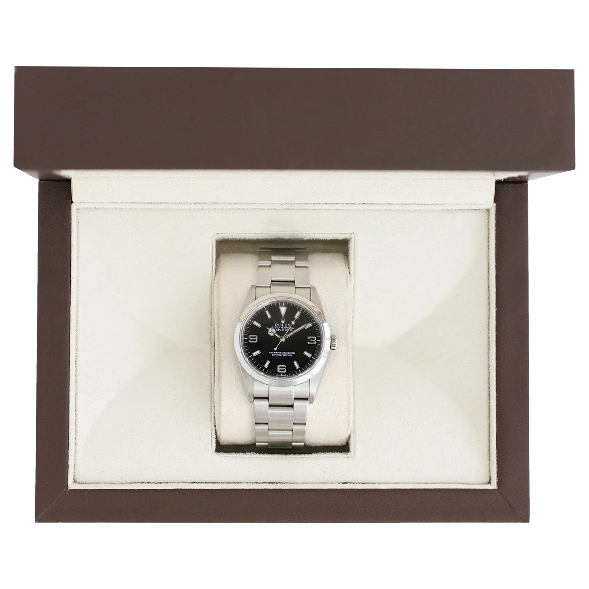 Rolex, Explorer, Oystersteel | Pre-Owned | 114270 - 2002 - Image 6