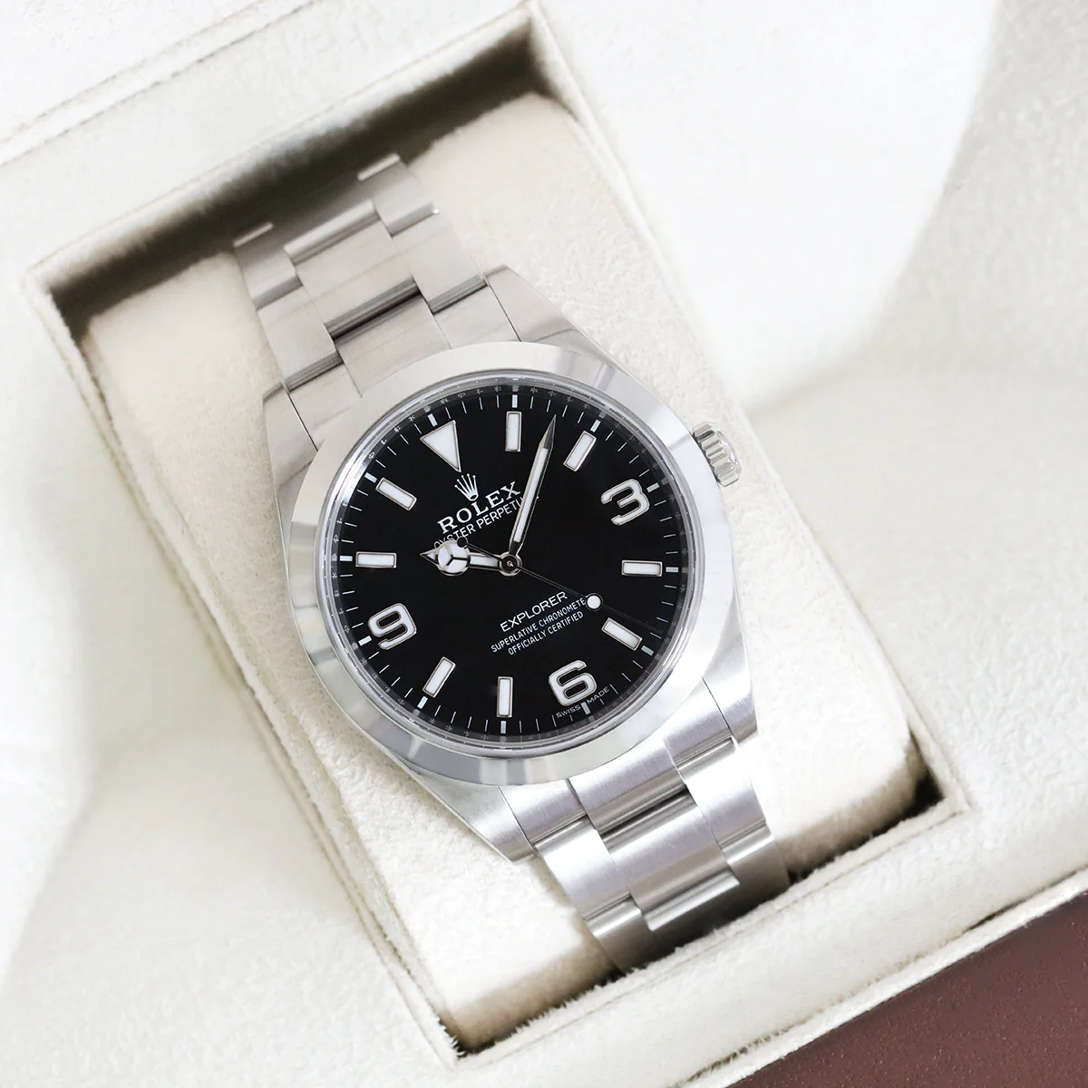 Rolex, Explorer, Oystersteel  | Pre-Owned | 214270 - 2018 - Image 8