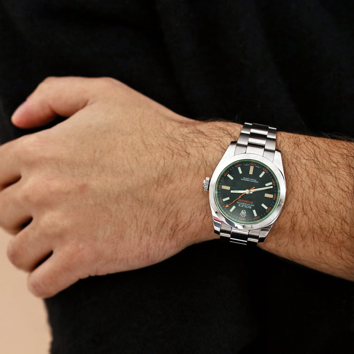 Rolex, Milgauss, Oystersteel | Pre-Owned | 116400GV - 2014 - Image 7