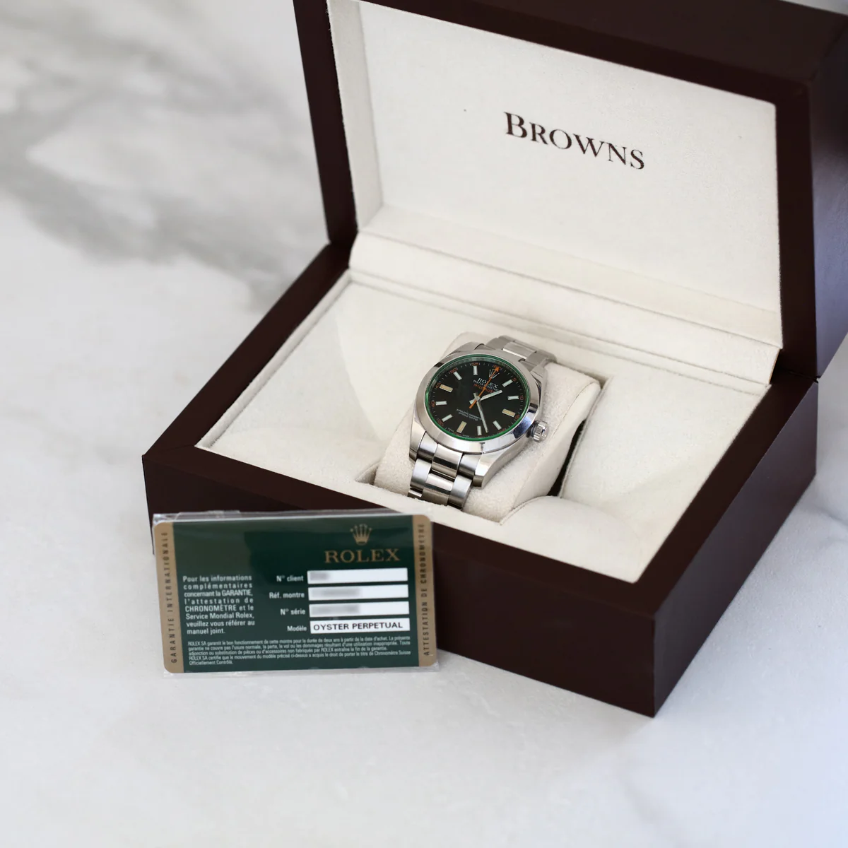 Rolex, Milgauss, Oystersteel | Pre-Owned | 116400GV - 2014 - Image 9