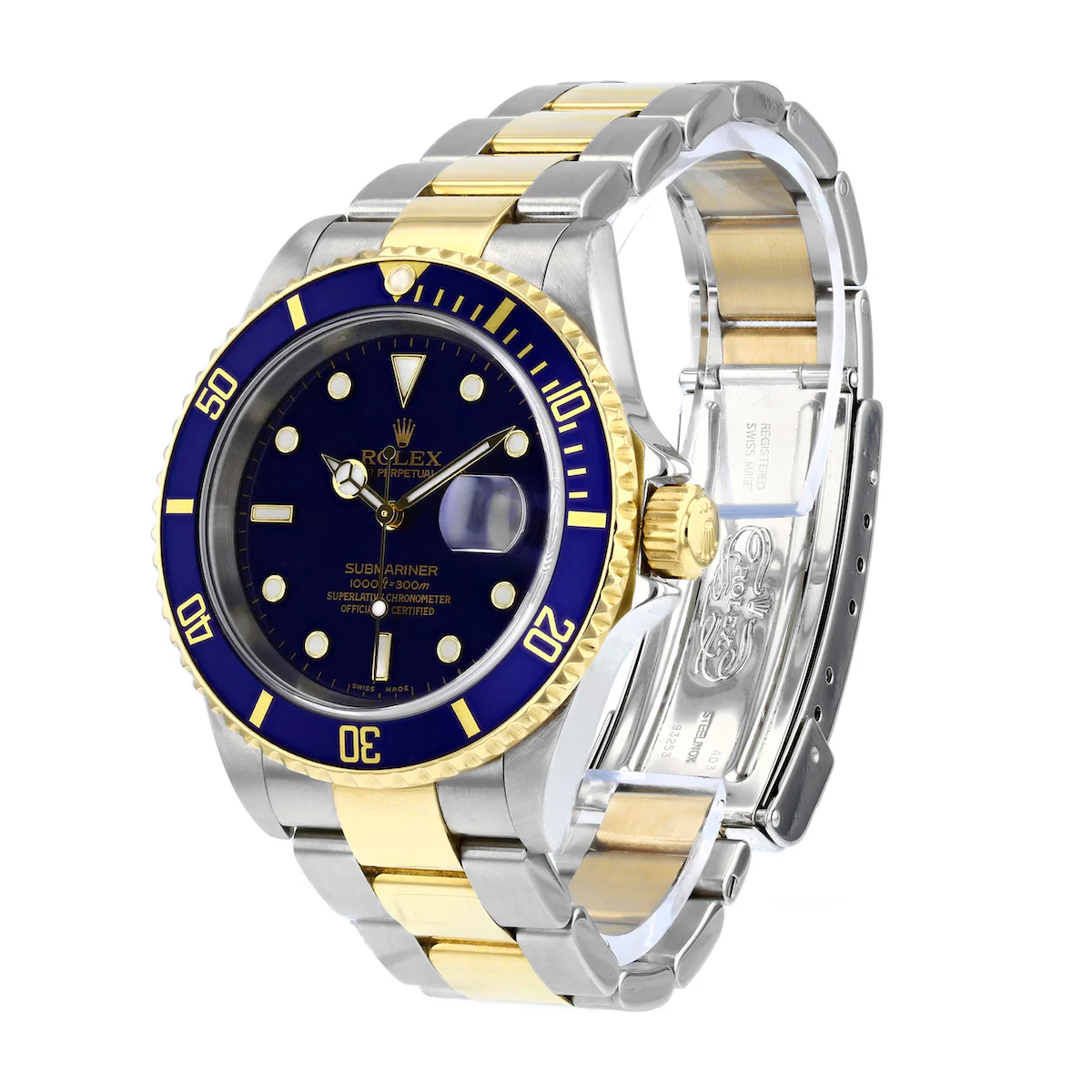 Rolex, Submariner Date, Yellow Rolesor | Pre-Owned | 16613 - 2002 - Image 3