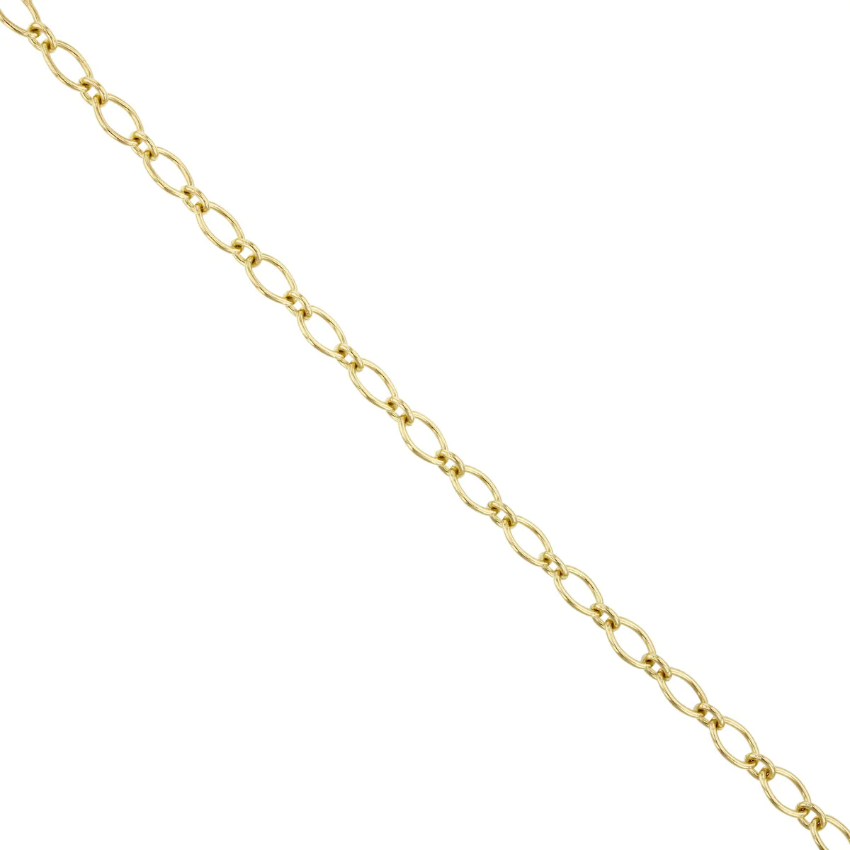 Soleil Collection 3mm Oval Trace Bracelet | 9K Yellow Gold - Image 2