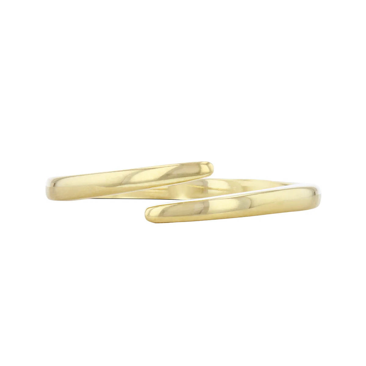Soleil Collection Gold Wrap Ring | 9K Solid Yellow Gold - Image 2